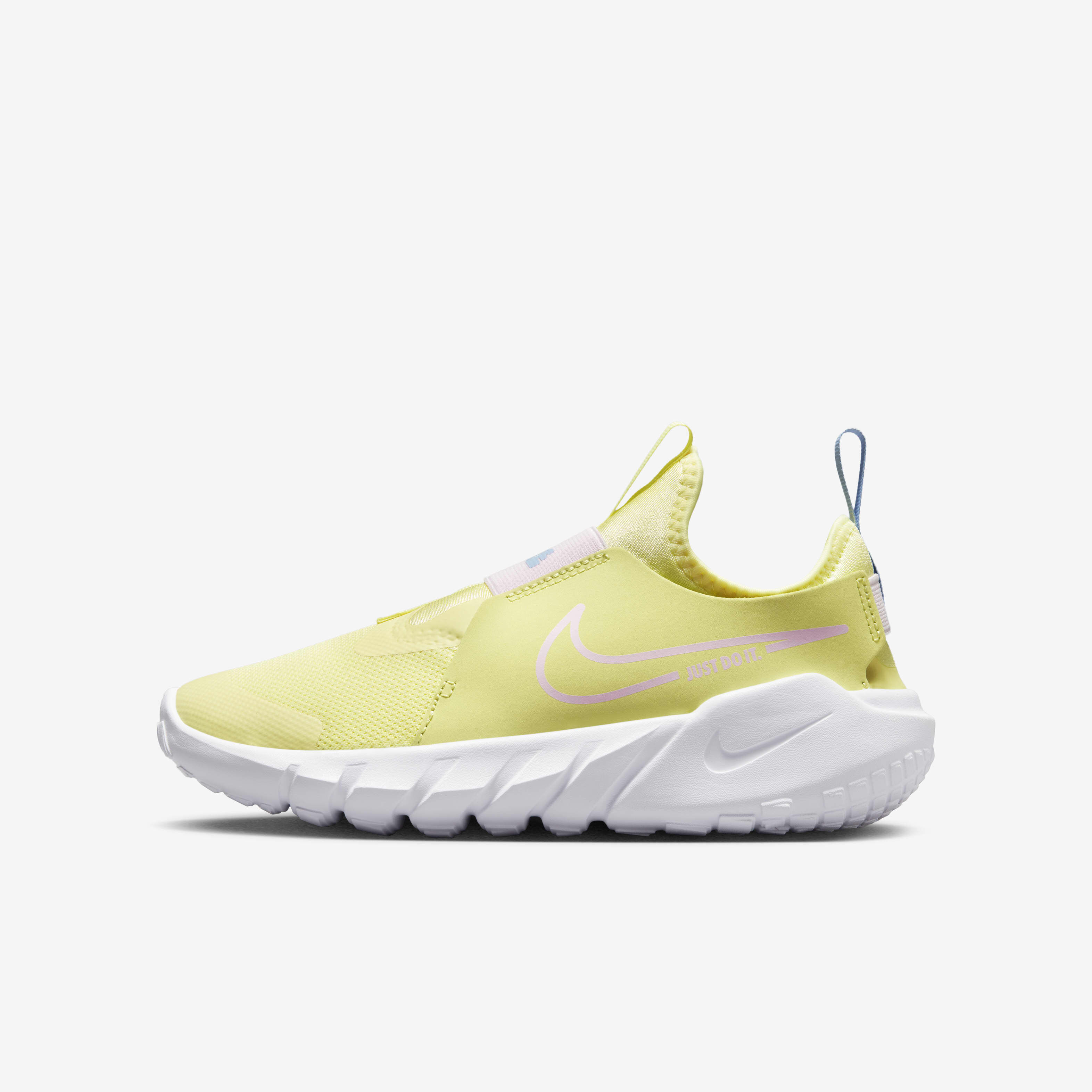 Buy Nike Flex Runner 2 Older Kids Road Running Shoes Citron Tint Cobalt Bliss White Pearl Pink Nike Saudi Official