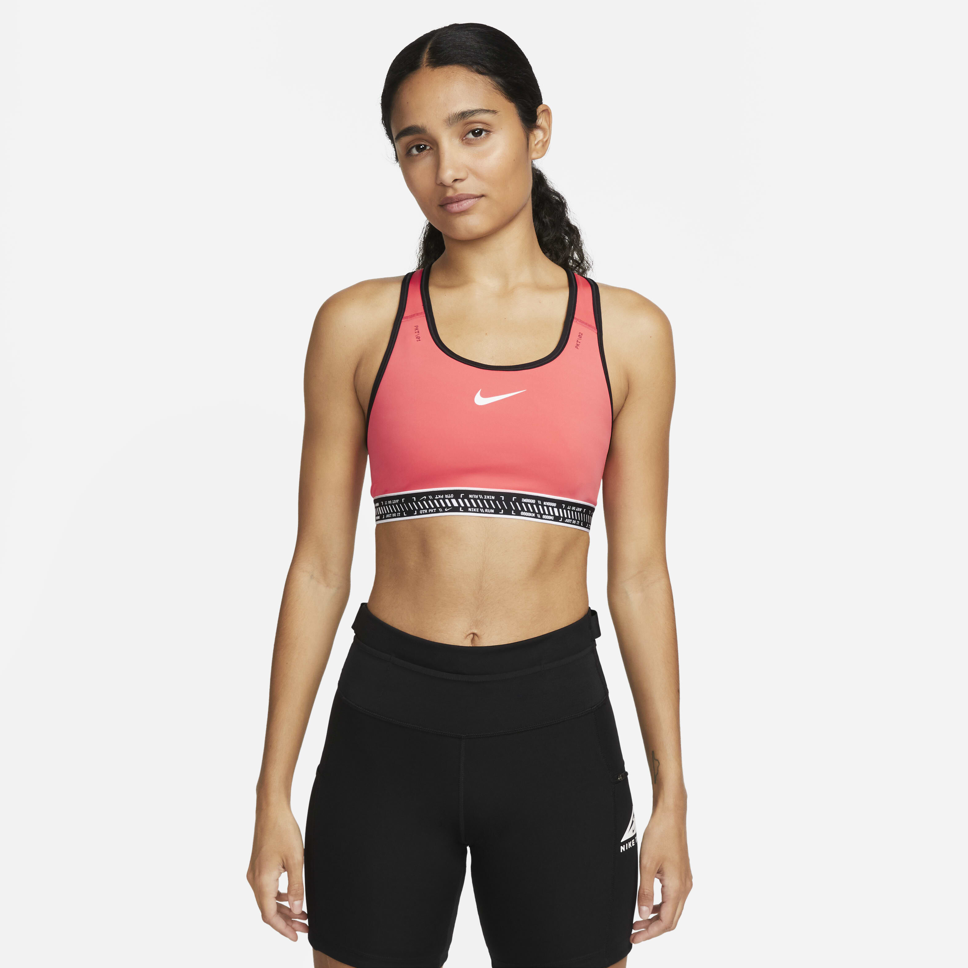 Nike swoosh pocket sports bra top