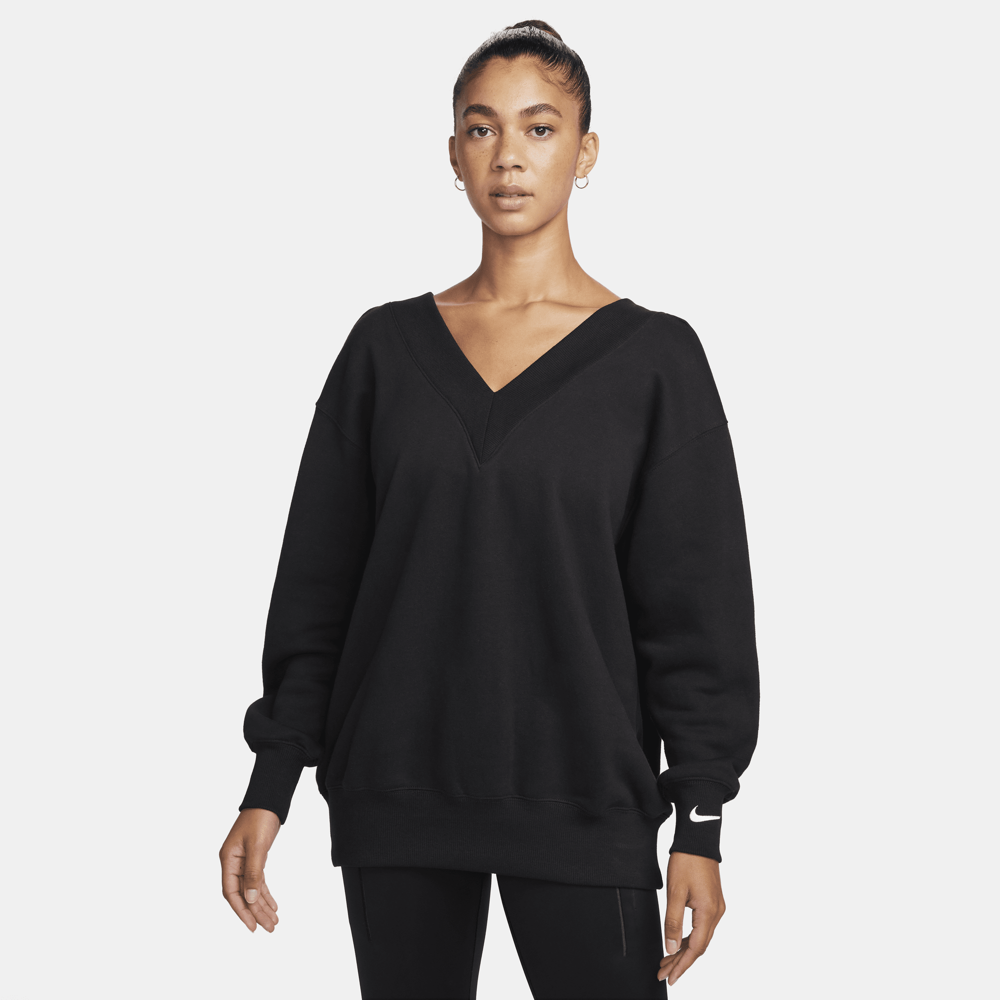 Nike v hotsell neck sweatshirt