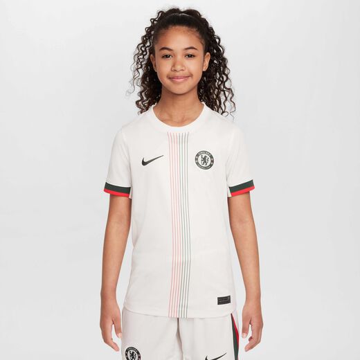 Kits & Jerseys-Nike, Chelsea F.C. 2025/26 Stadium Away, Older Kids' Nike Dri-FIT Football Replica Shirt
