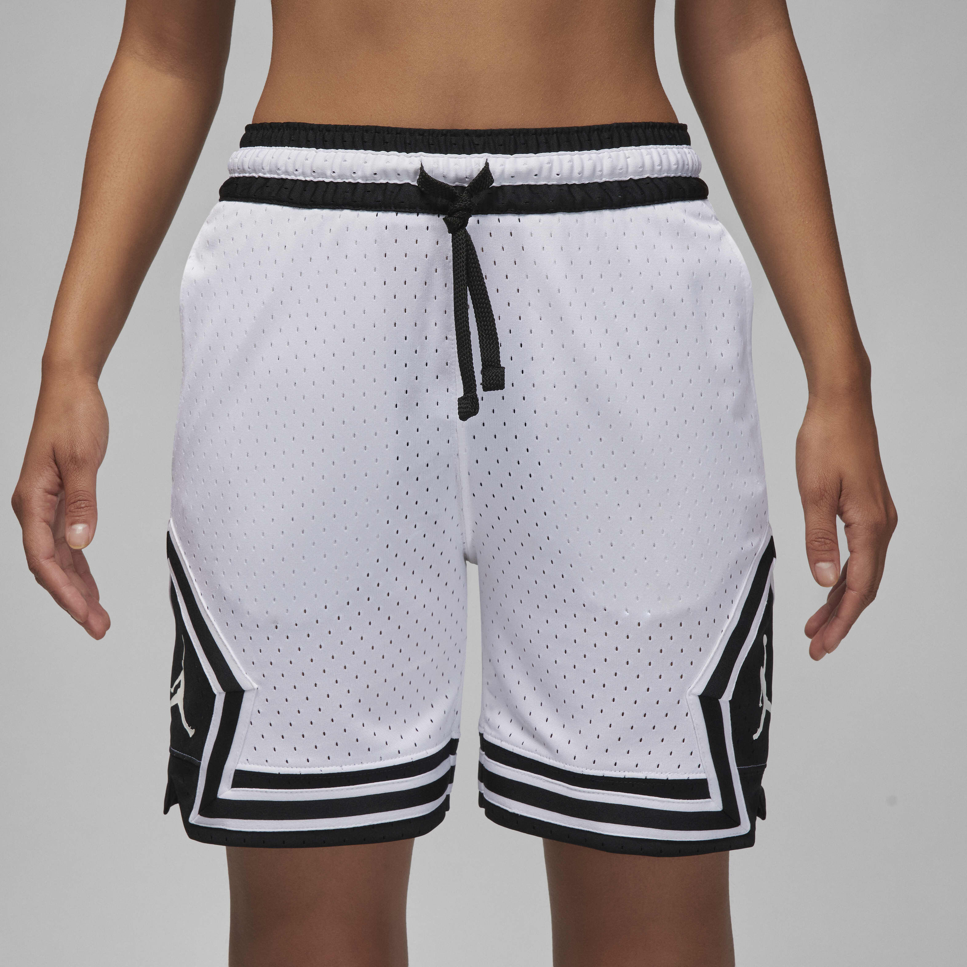 Buy Jordan Dri-FIT Sport Diamond Shorts - White/Black/White