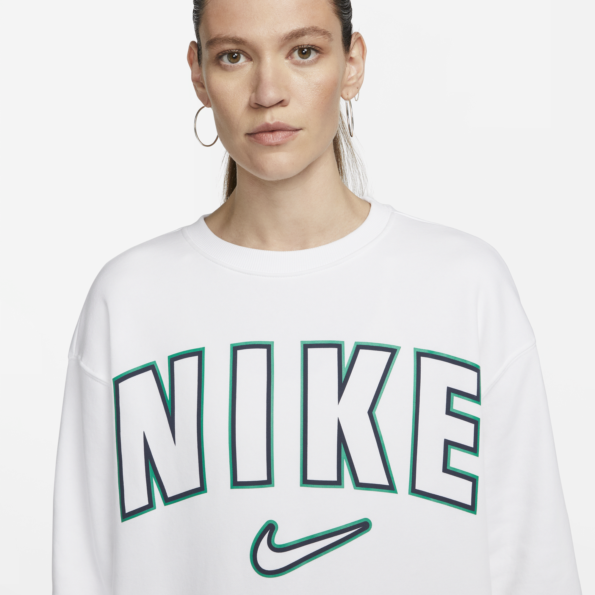 Sportswear Phoenix FleeceWomen's Oversized Crew-neck Sweatshirt in KSA.  Nike SA
