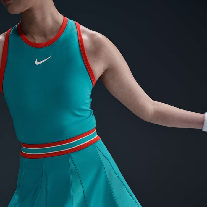 Buy NikeCourt Slam Women's Dri-FIT Tennis Dress Dusty Cactus