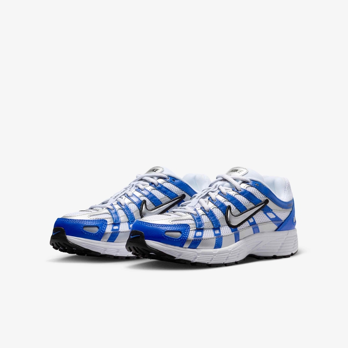 Buy Nike P-6000 Older Kids' Shoes Racer Blue/Metallic Silver
