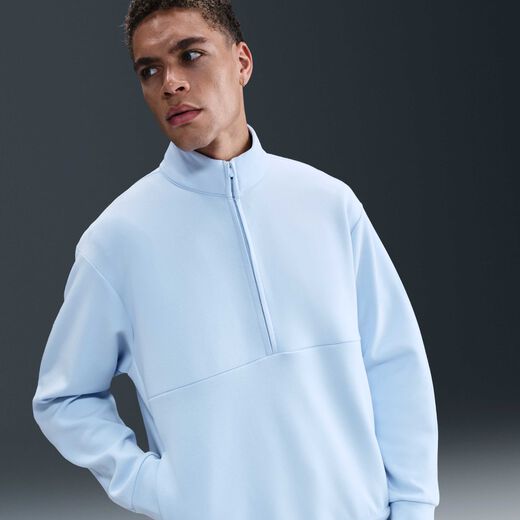 راحة يومية مصممة بعناية-نايكي, نايكي 24.7 امبوسبلي سوفت, تيشيرت بنصف سحاب دراي-فت للرجال