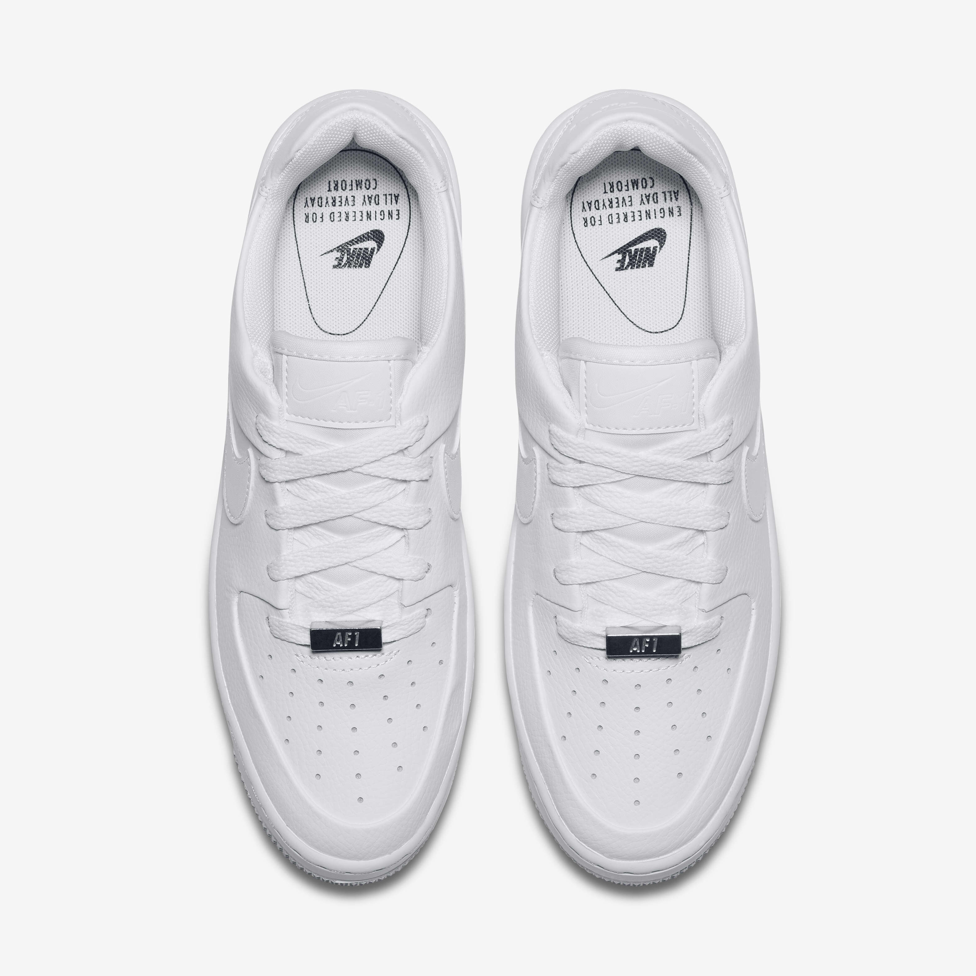 Nike air force sage low white hot sale