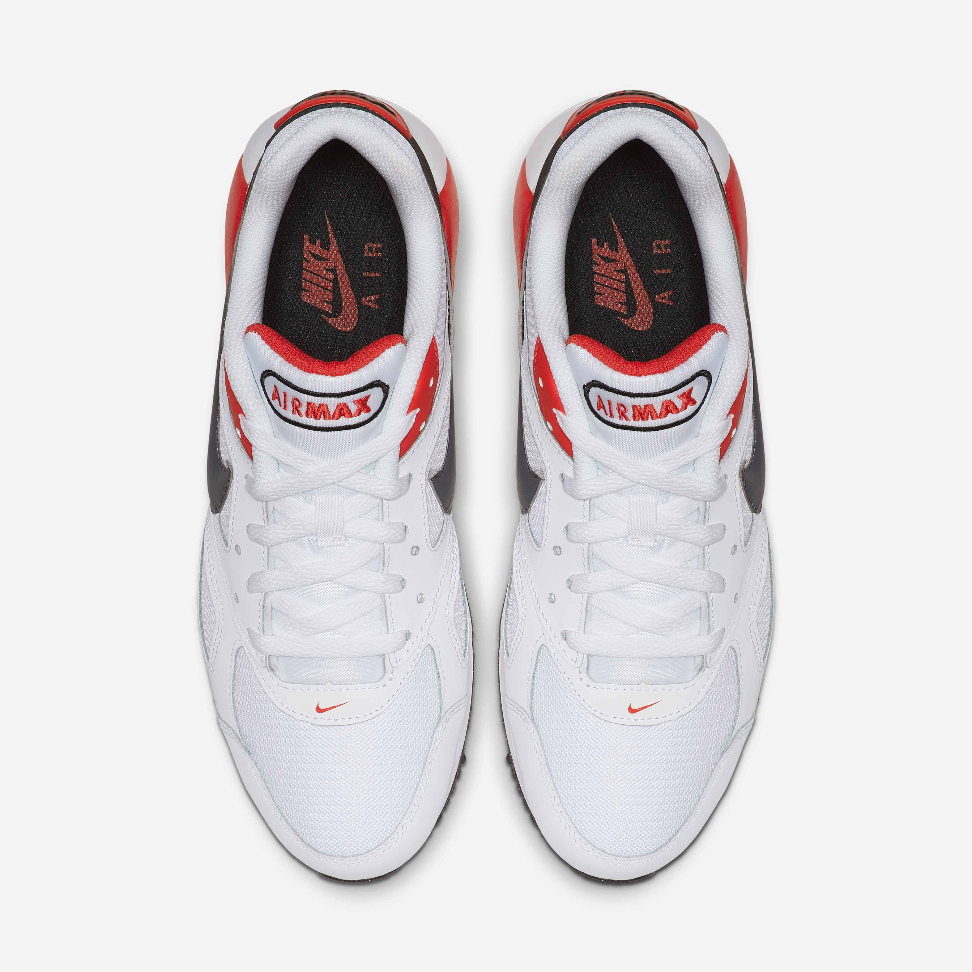 Buy Nike Air Max IVO Men's Shoes - White/Habanero Red/Black