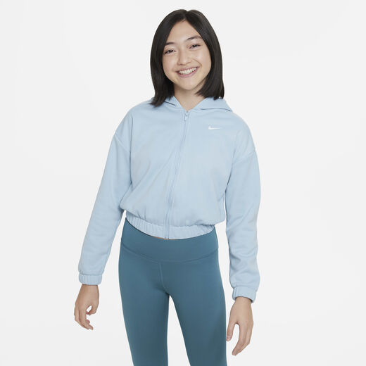 Hoodies & Sweatshirts-Nike, Nike Therma-FIT, Older Kids' (Girls') Full-Zip Training Hoodie