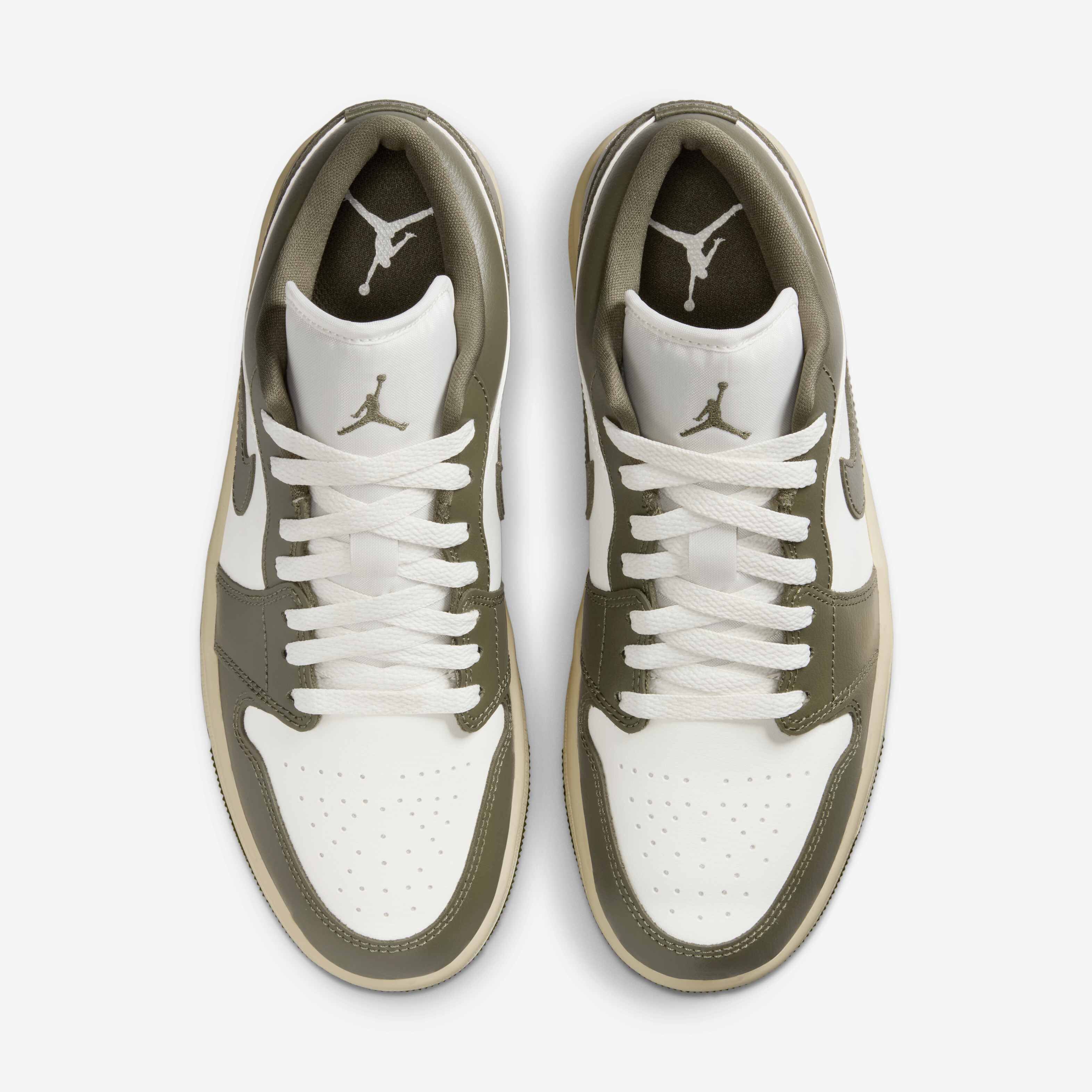 国内配送 NIKE W AIR JORDAN 1 LOW SAIL/L.ROOT-P.IVORY Air Jordan 1 Low Women's Shoes. Nike ID