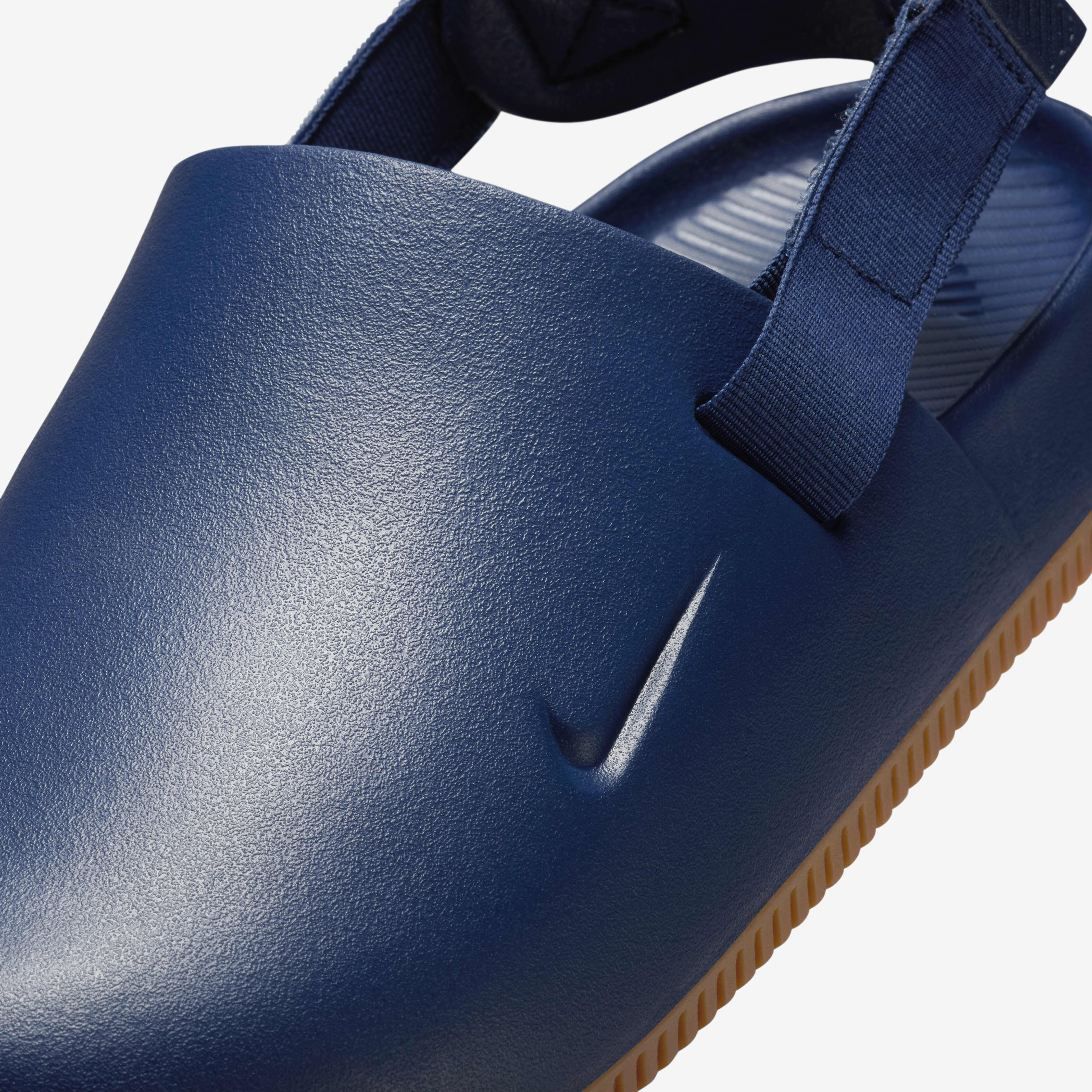 靴 Nike Calm Men's Mules FD5131-400 Navy Buy Nike Calm Men's Mules - Navy/Gum Medium Brown/Navy