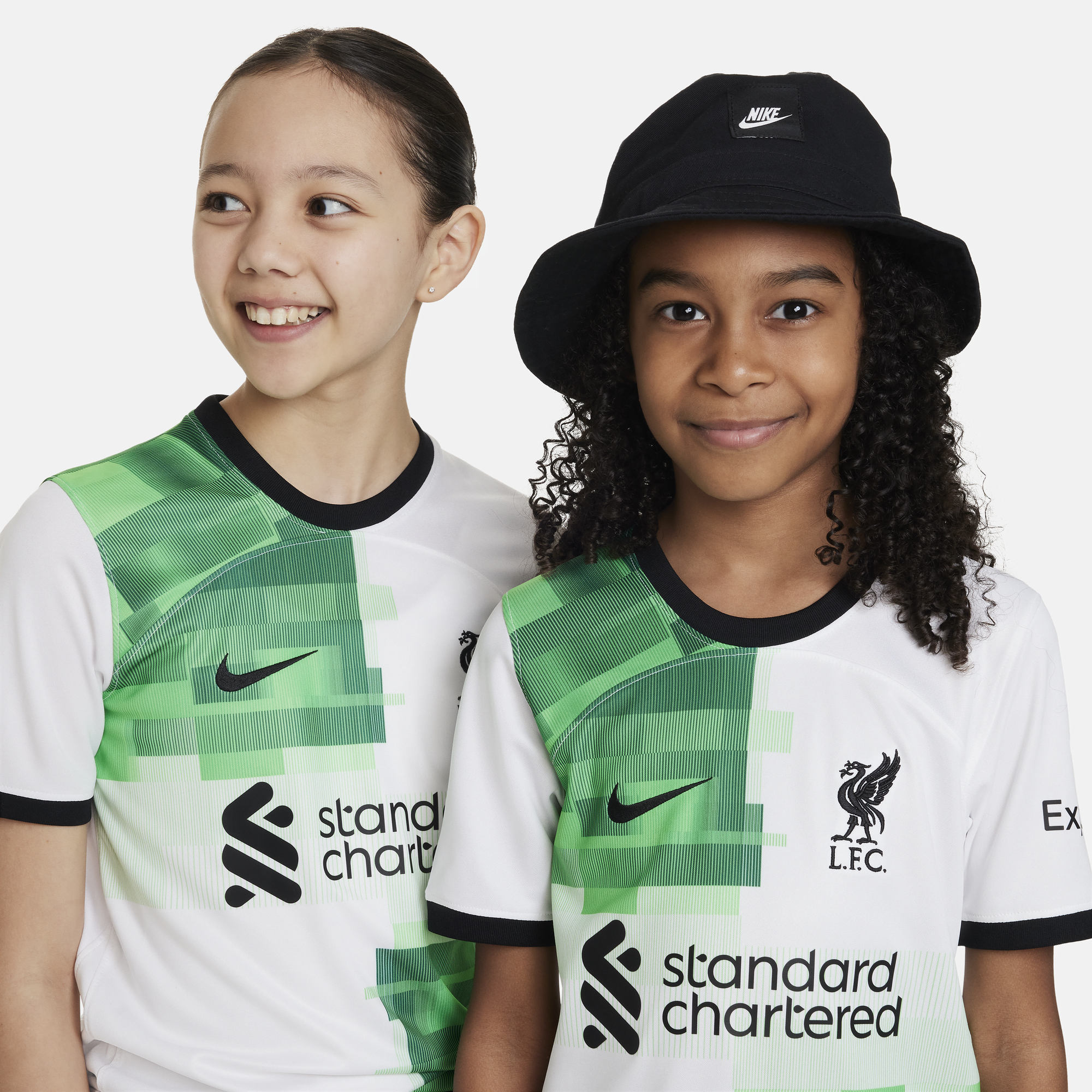 Shop Liverpool F.C. 2023 24 Stadium Away Older Kids Nike Dri FIT