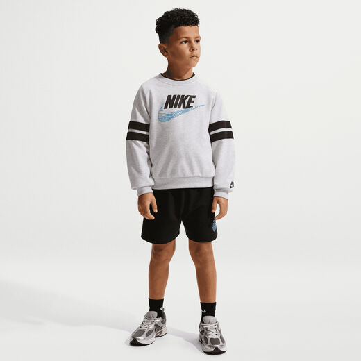 Kids' Sweatshirts-Nike, Nike Sportswear In The Zone, Little Kids' French Terry Oversized Crew