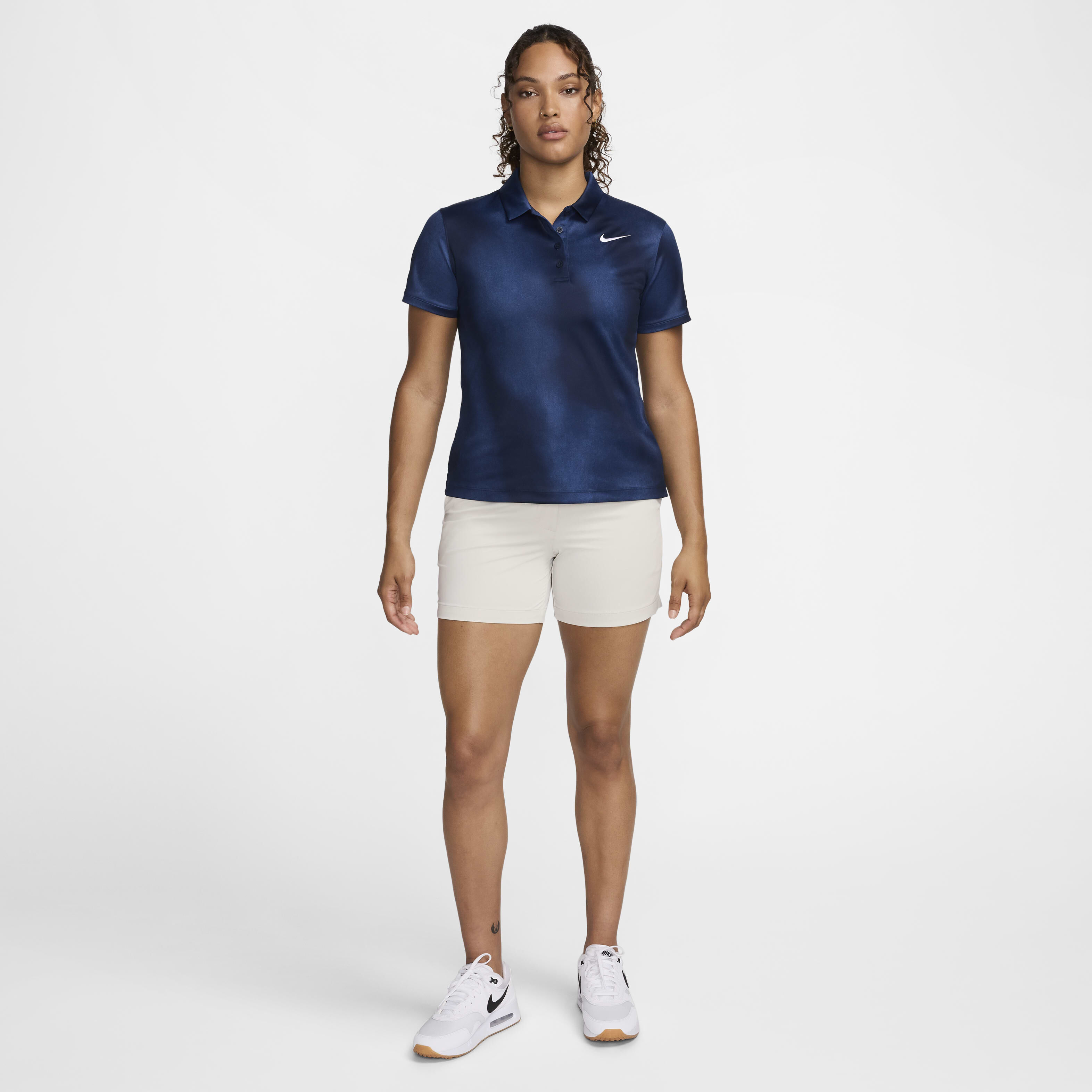 Buy Nike Victory Women s Dri FIT Short Sleeve Printed Golf Polo Nike Saudi Official