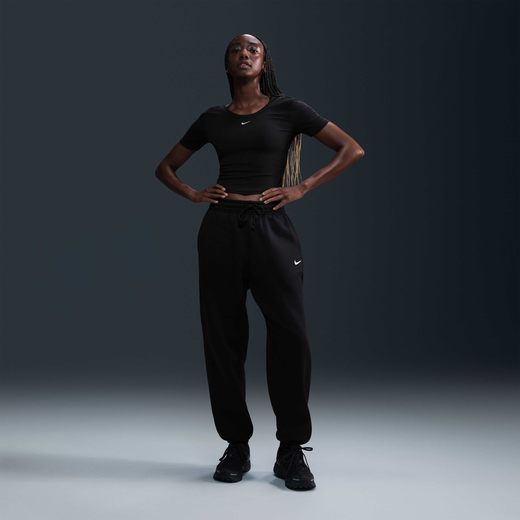 Trousers & Tights-Nike, Nike Sportswear Phoenix Fleece, Women's High-Waisted Oversized Tracksuit Bottoms