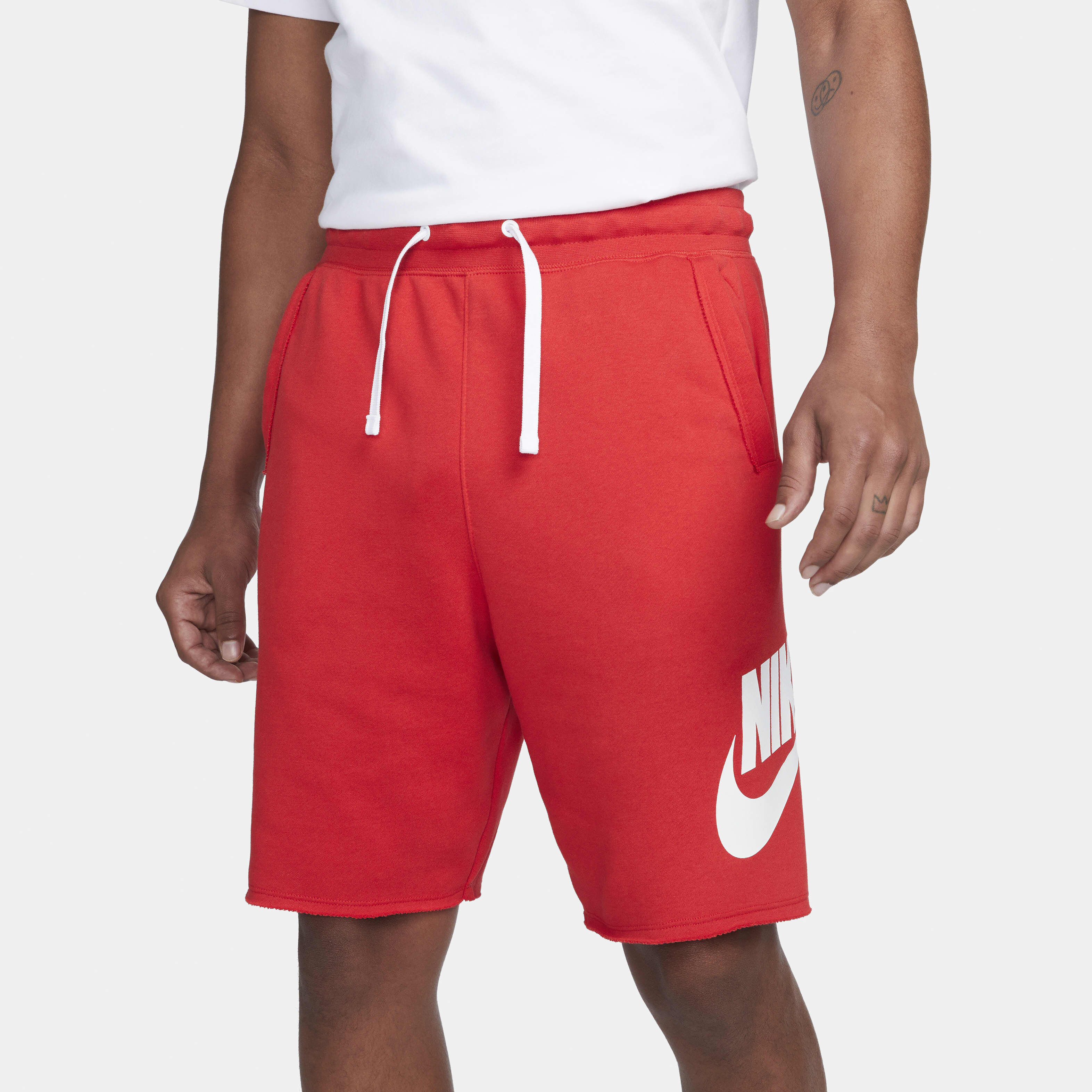 Men red nike shorts shop