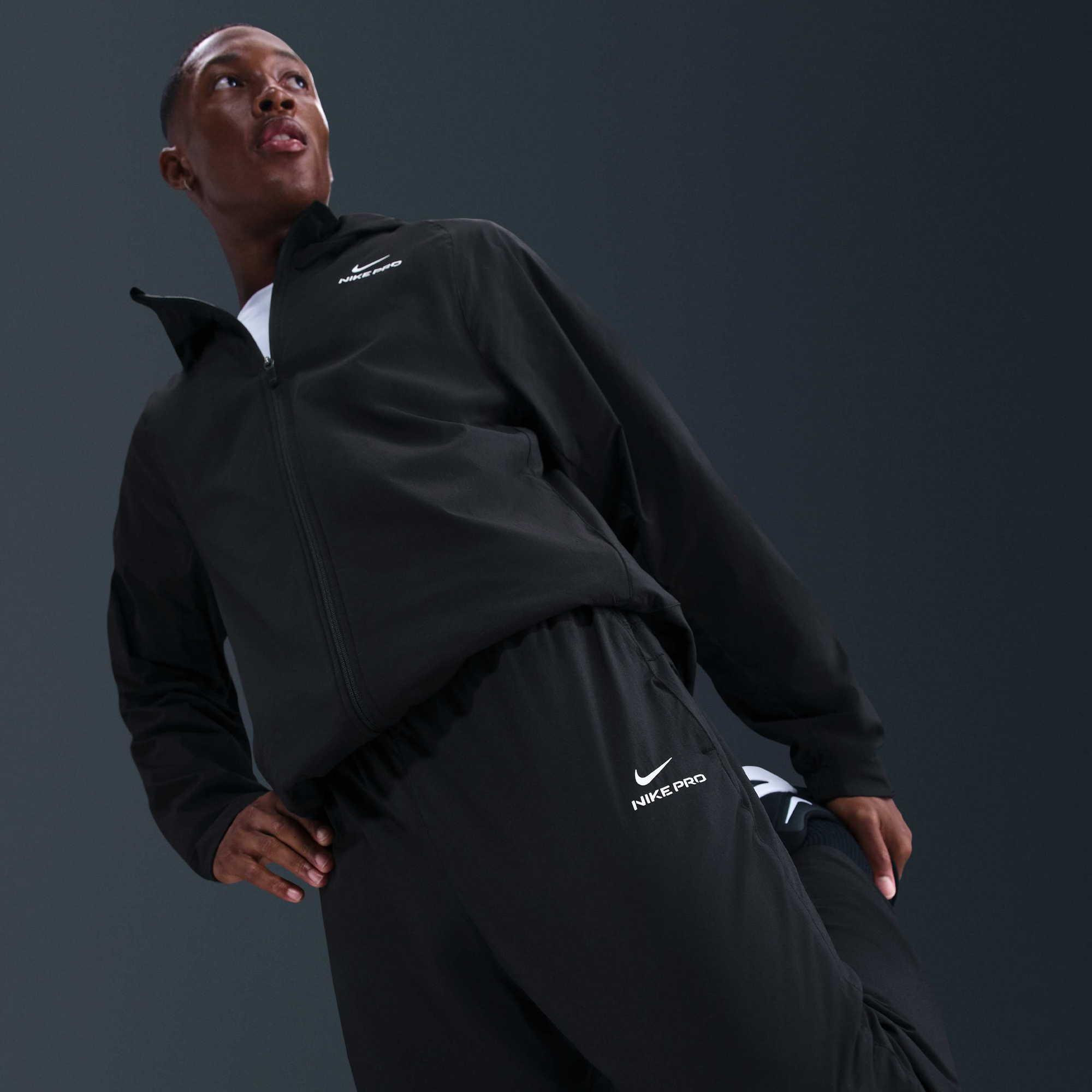 Buy Nike Pro Octa Men's Therma-FIT ADV Trousers - Black/White