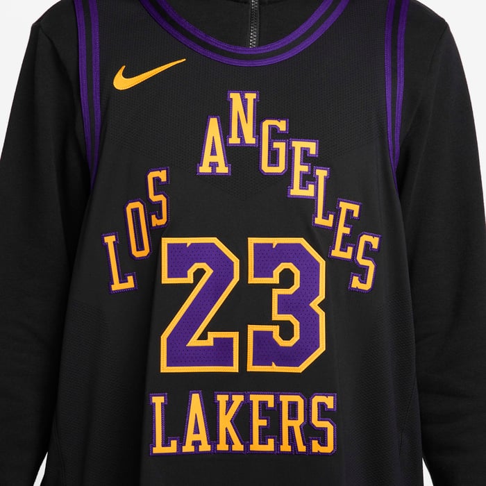 LeBron James Los Angeles Lakers 2023/24 City Edition image number 3 LeBron James Los Angeles Lakers 2023/24 City Edition image number 3