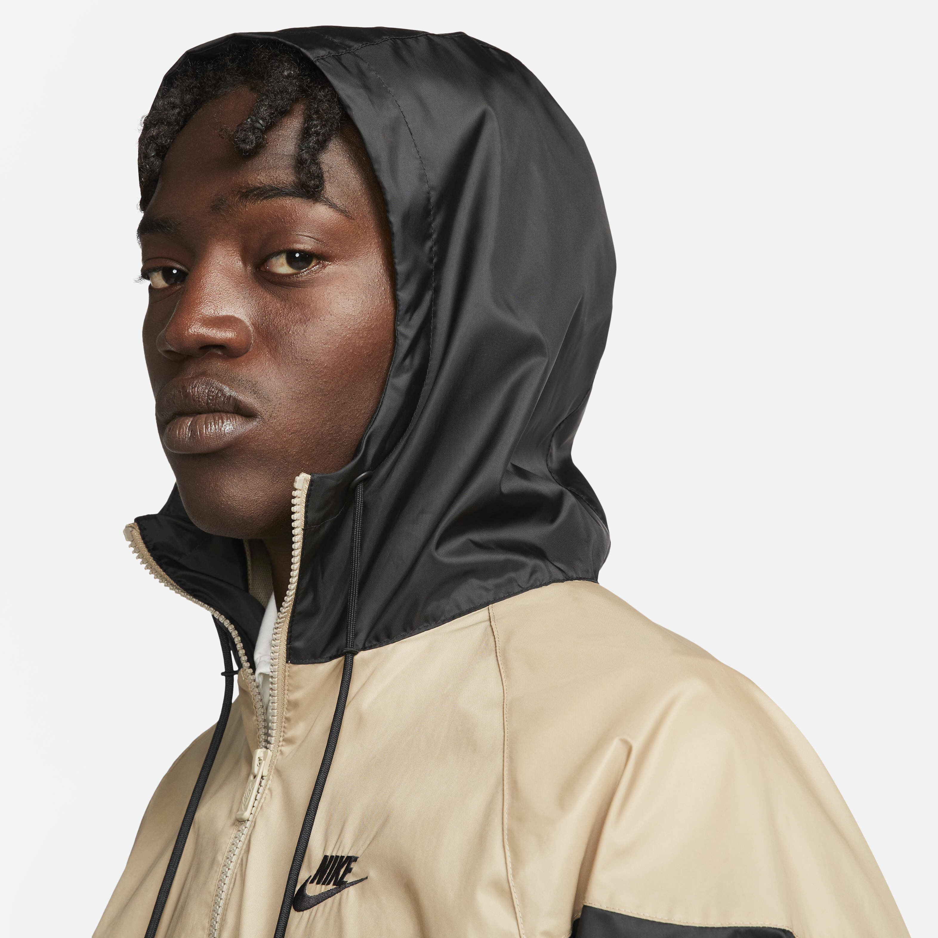 Nike mens windrunner hooded track jacket clearance
