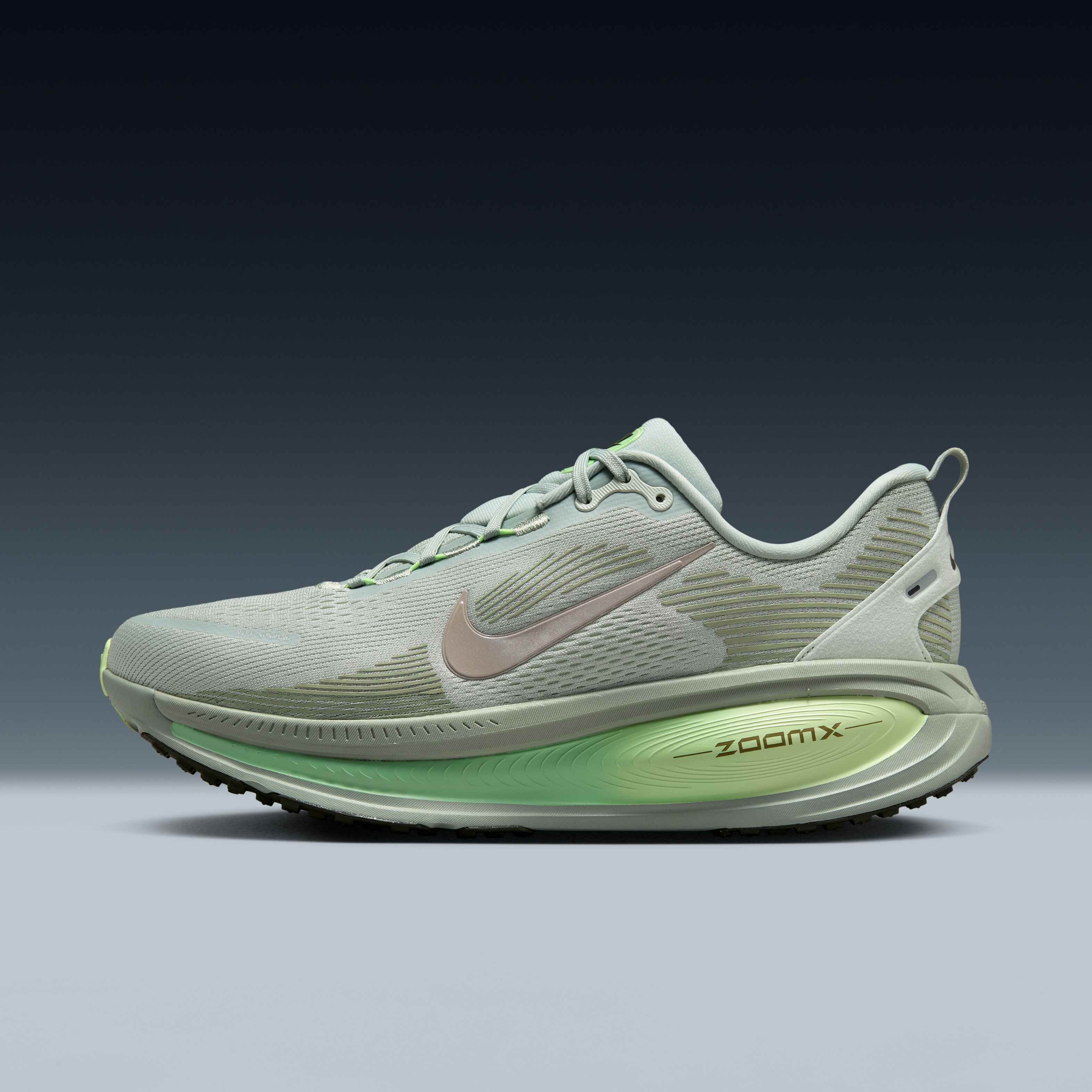 Buy Nike Vomero 18 Men #39 s Road Running Shoes Light Silver/Barely Volt