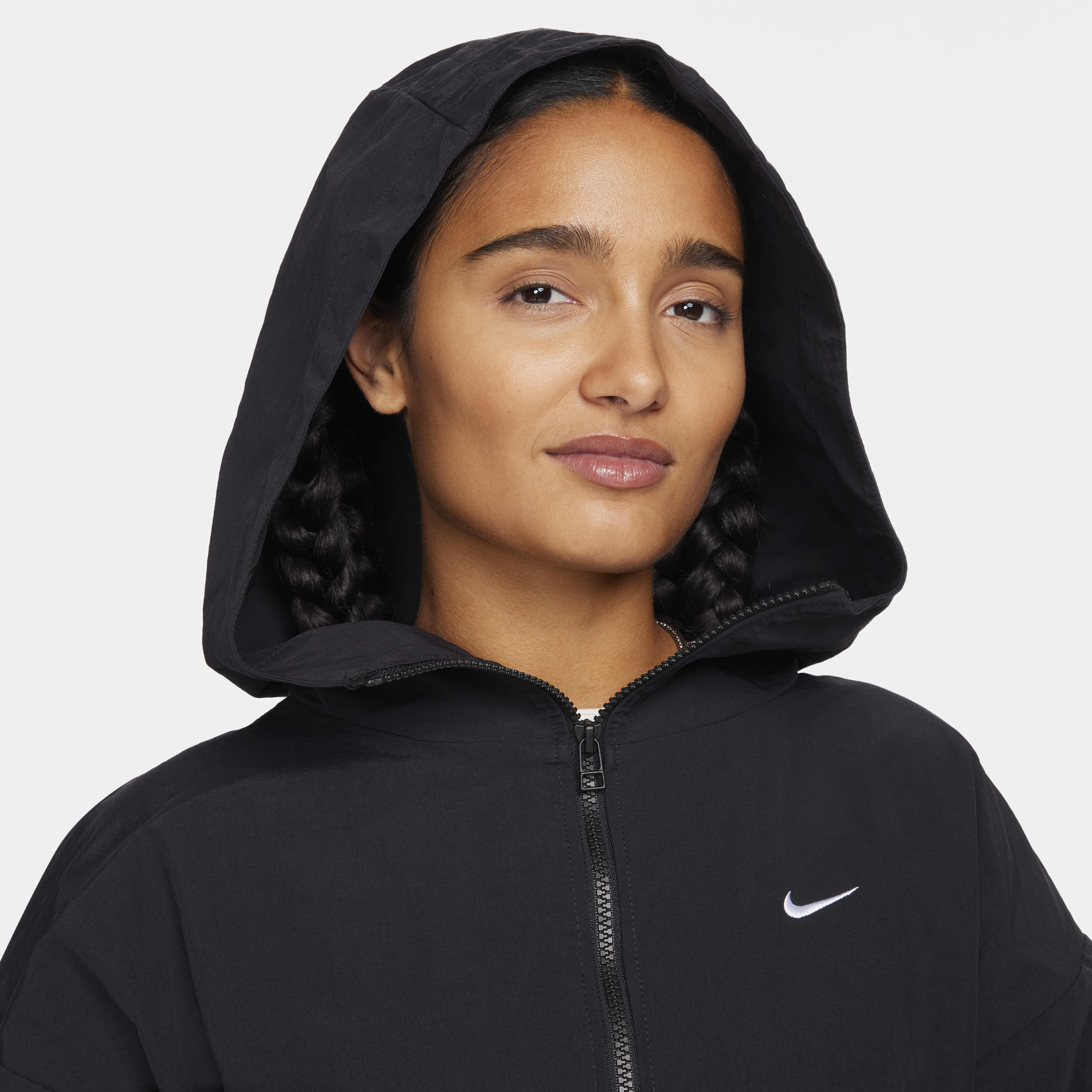 Buy Nike Sportswear Everything Wovens Women s Oversized Hooded Jacket Nike Saudi Official