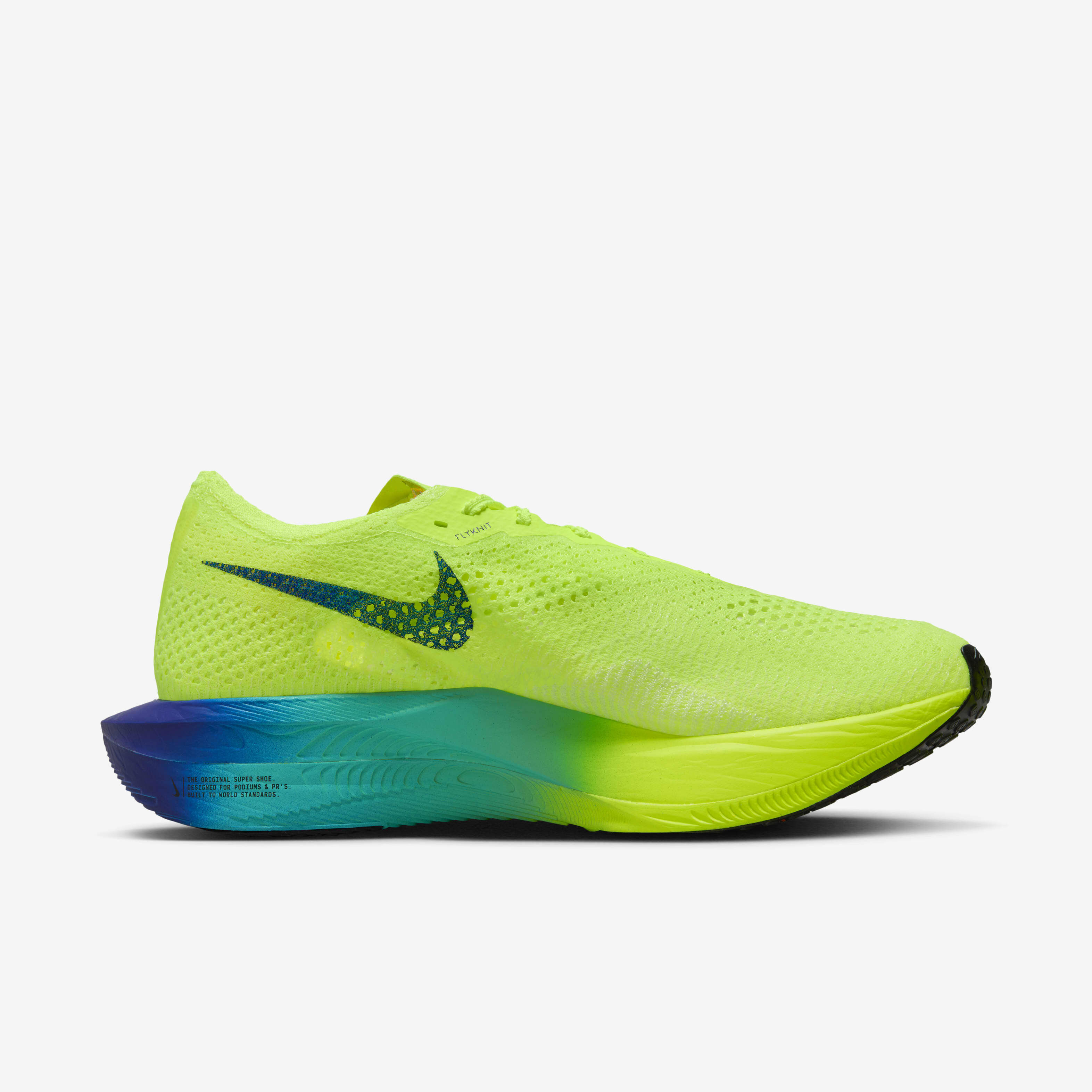 Buy Nike Vaporfly 3 Men s Road Racing Shoes Volt Scream Green Barely Volt Black Nike Saudi Official
