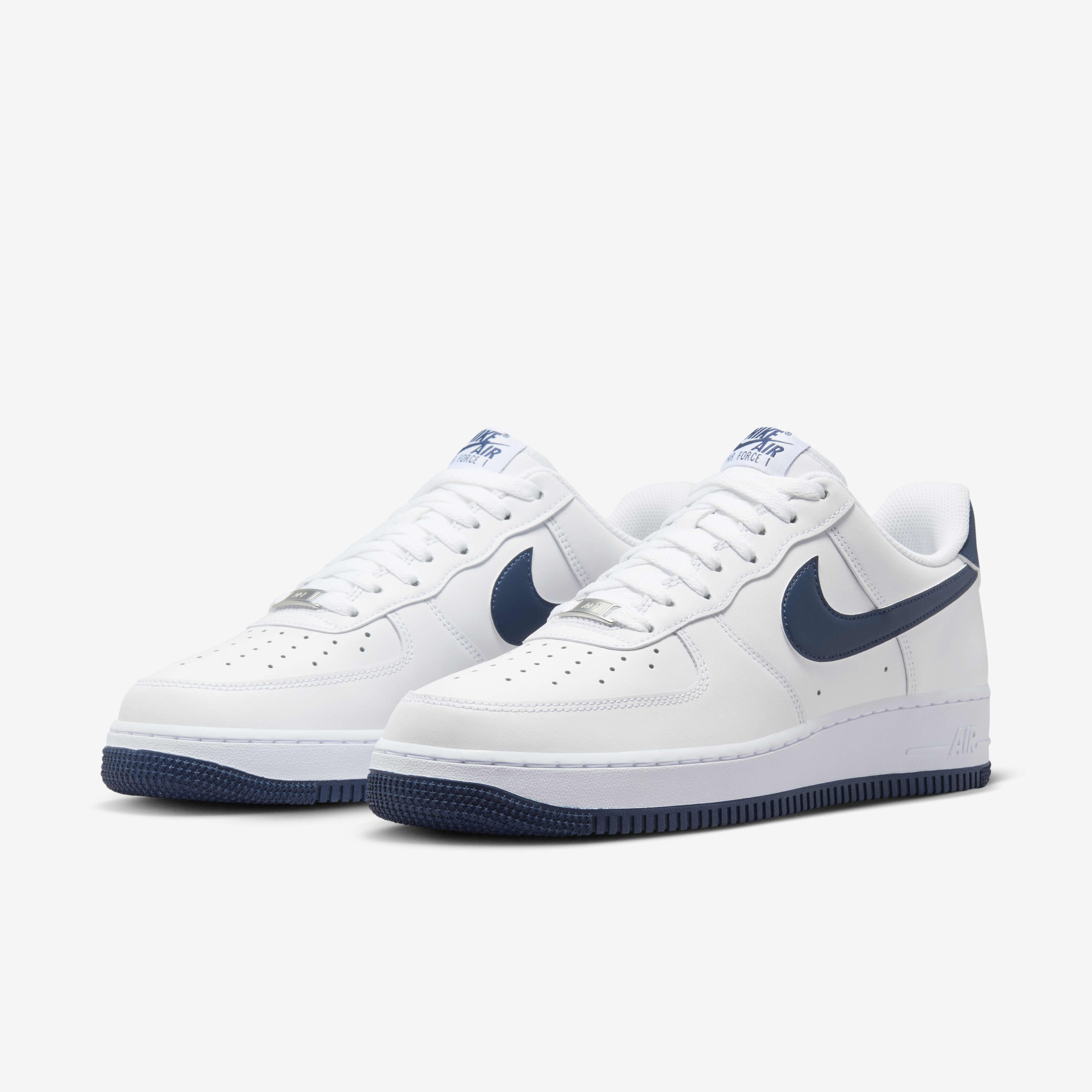 Air force 1 '07 white/deep royal men's shoe top