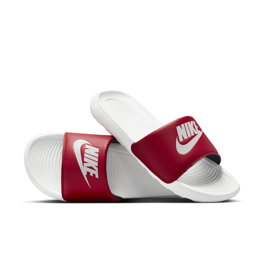 Nike benassi red white cheap