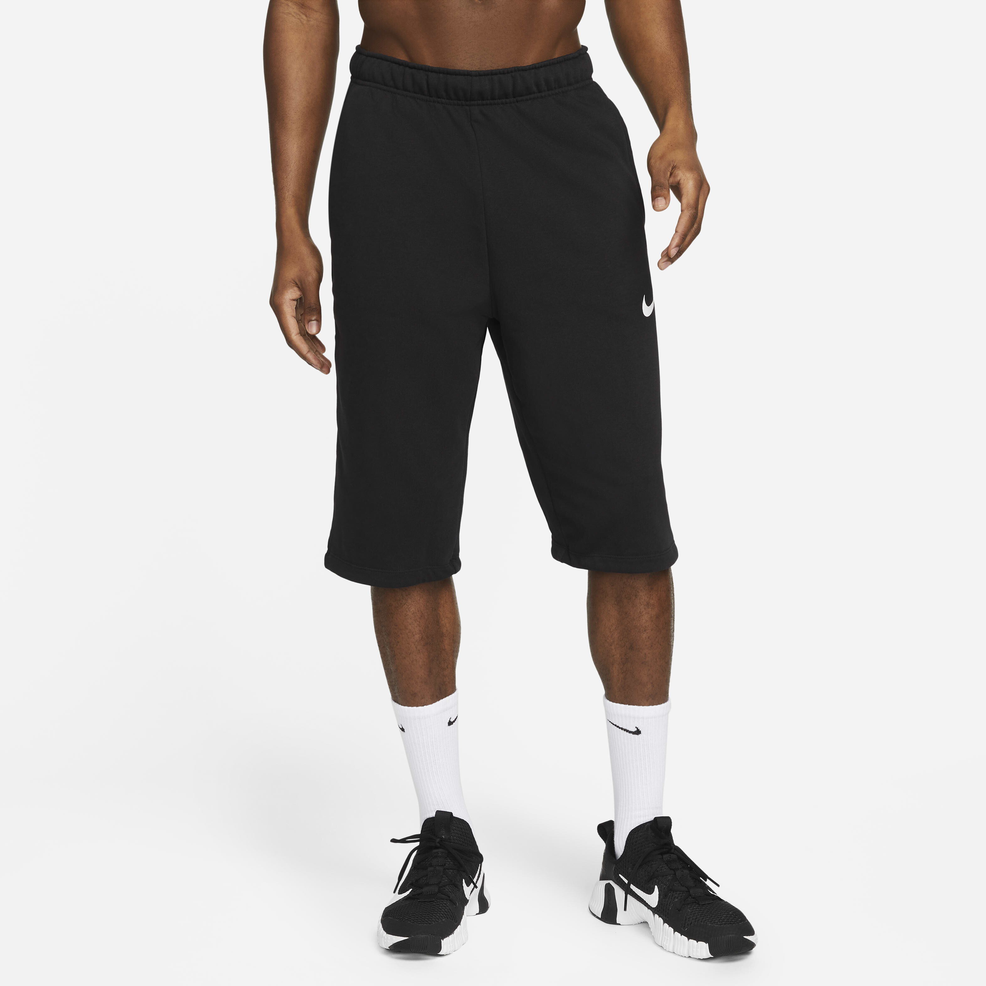 Buy Nike Dri FIT Men s Over the Knee Training Shorts Nike Saudi Official