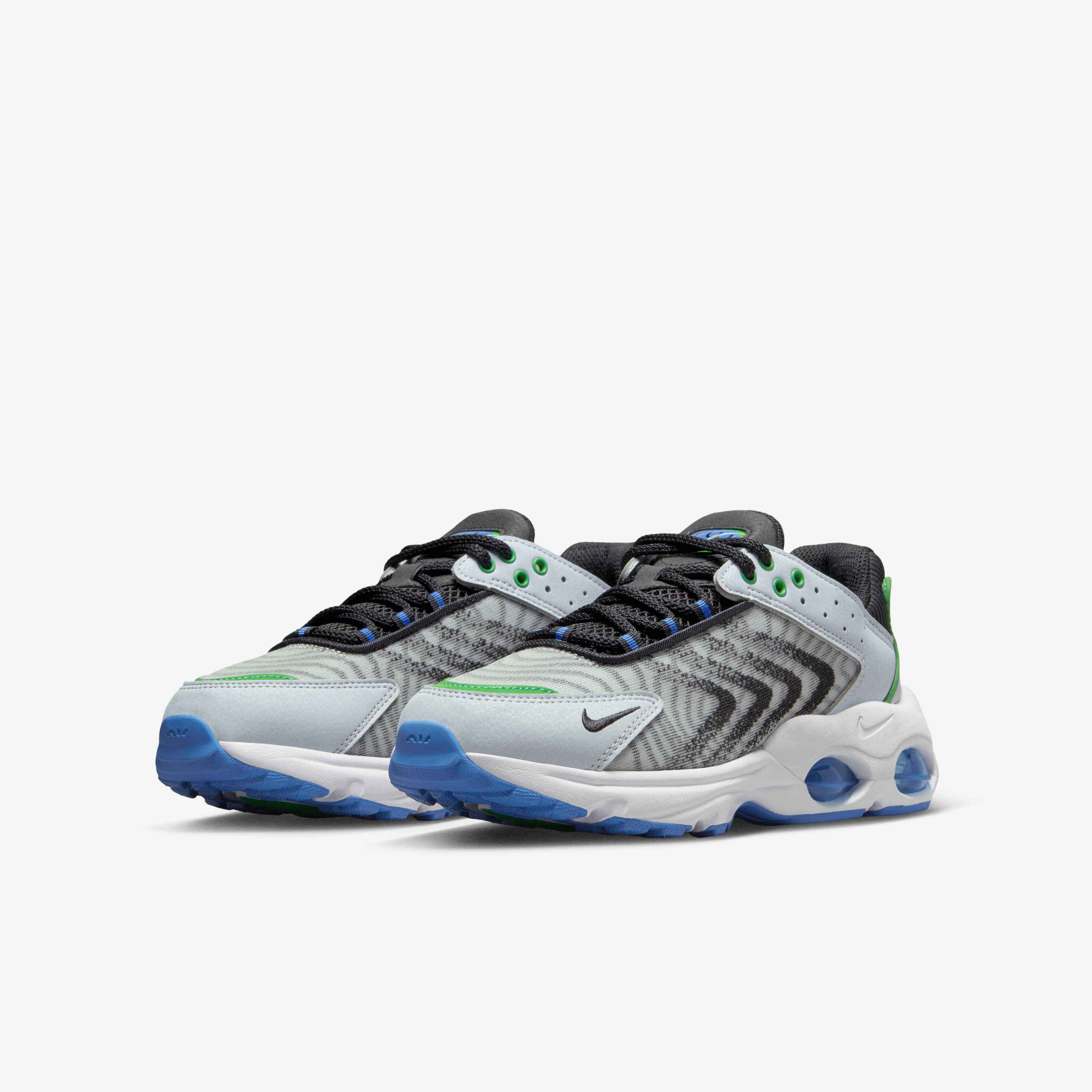 Buy Nike Air Max TW Older Kids Shoes Pure Platinum Light Photo Blue Stadium Green Black Nike Saudi Official