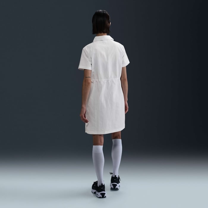 nike sportswear everything wovens women's short-sleeve mini dress Nike Women's Sportswear Everything Woven Short-Sleeve Mini Dress
