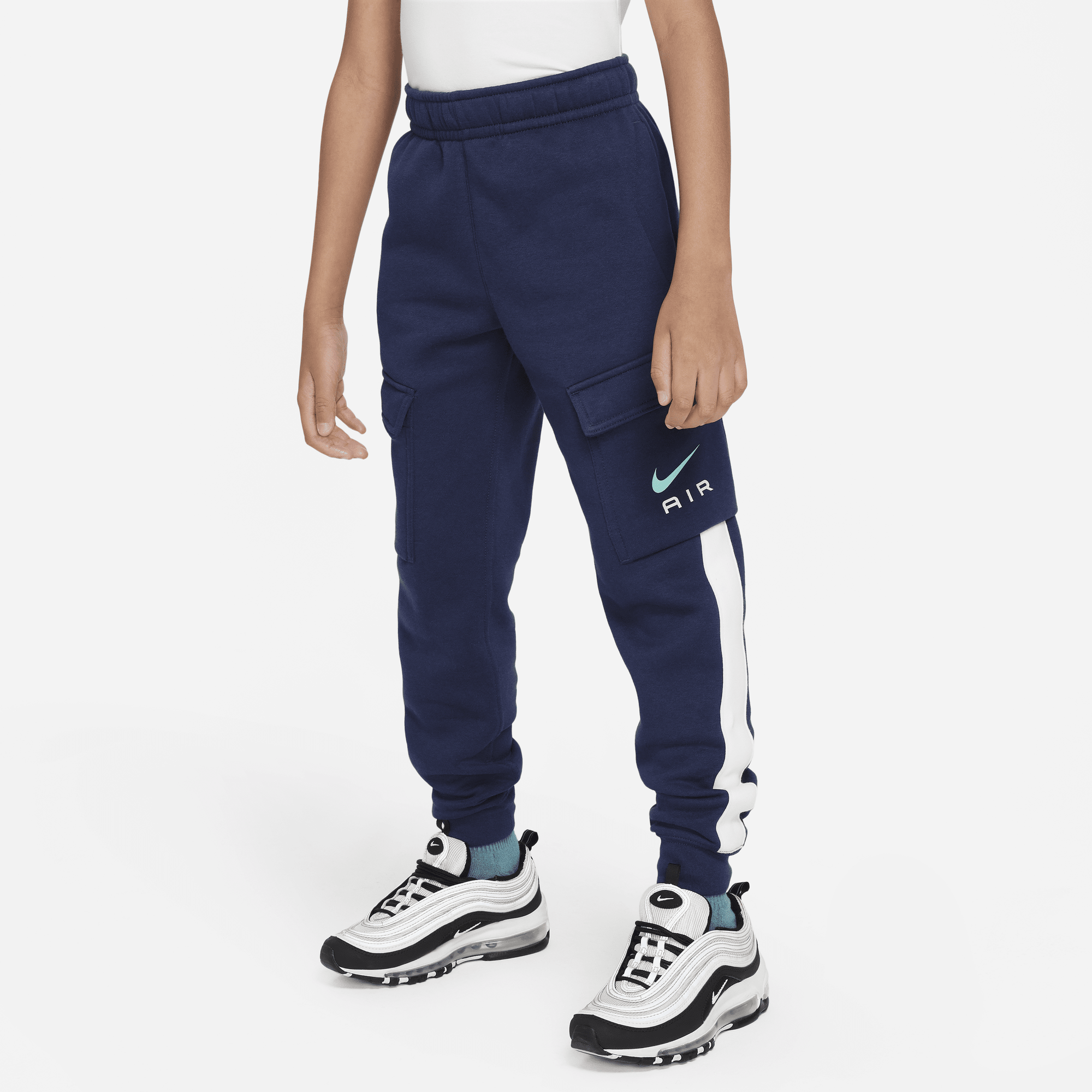 Nike air joggers blue hotsell