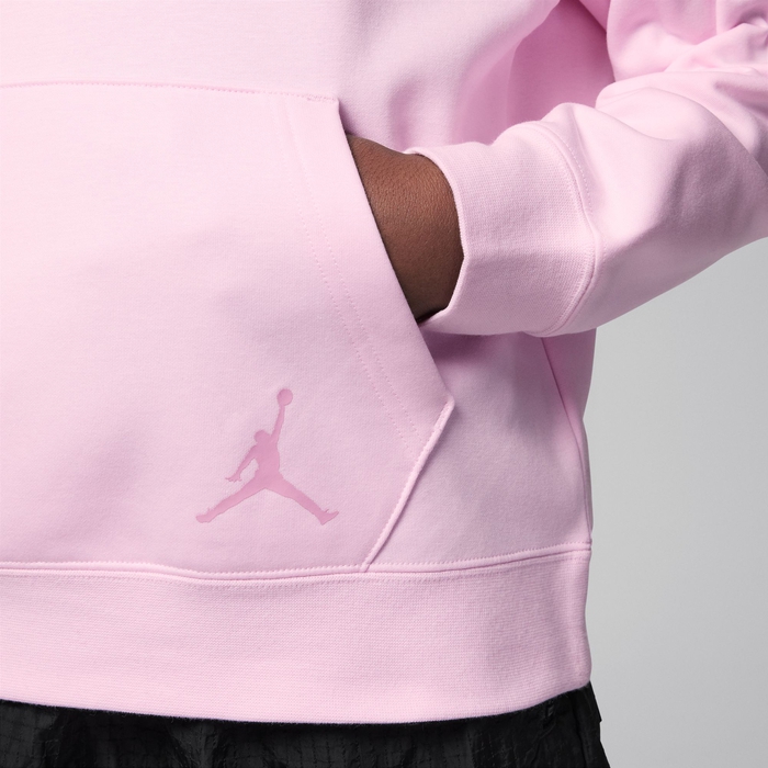 Jordan Soft Touch Mixed Pullover Hoodie image number 2 Jordan Soft Touch Mixed Pullover Hoodie image number 2
