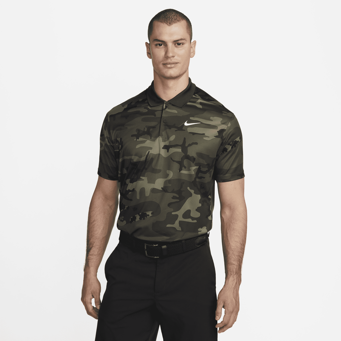 Nike camouflage polo deals shirt