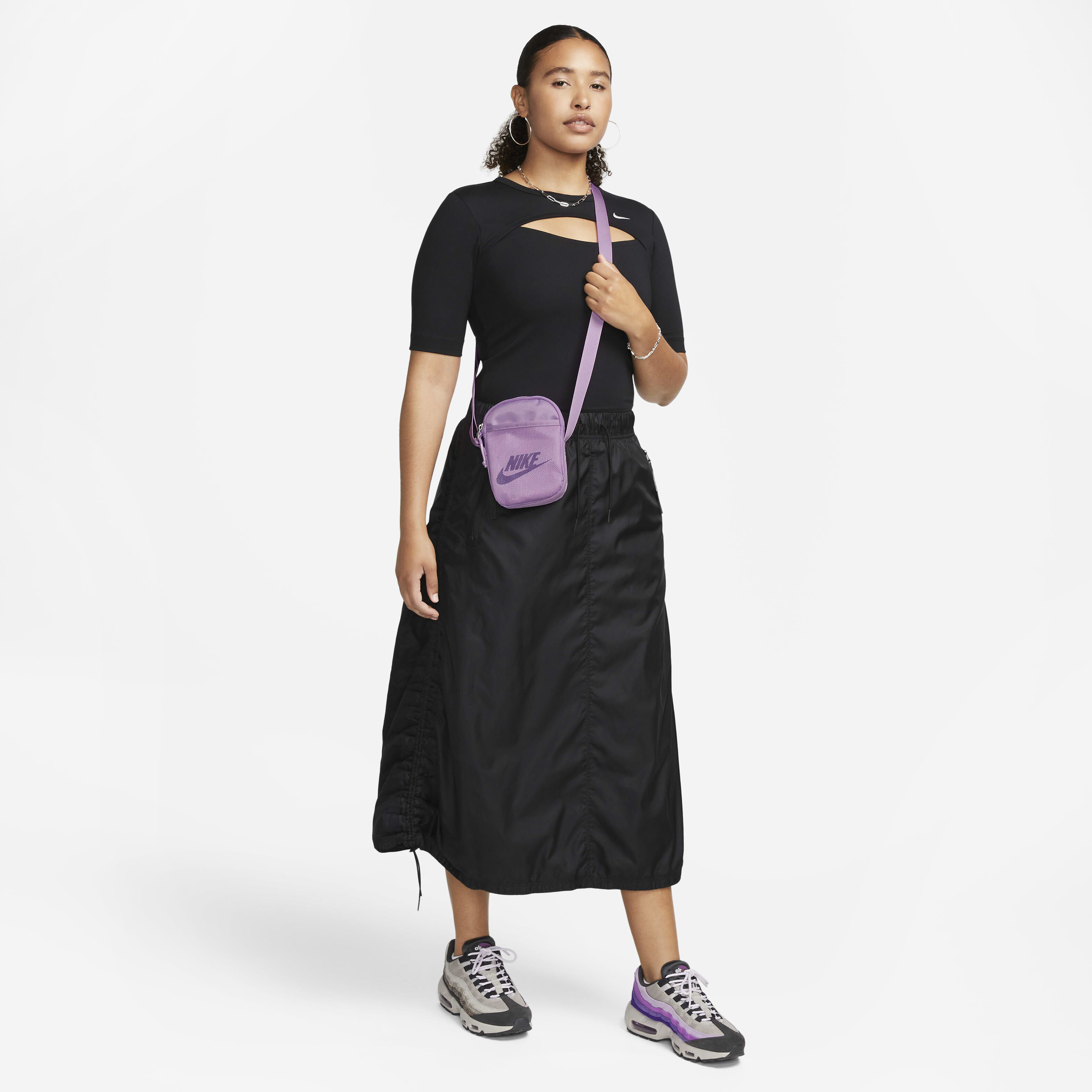 nacha　0618 Buy Nike Heritage Cross-Body Bag (Small, 1L) - Rush Fuchsia