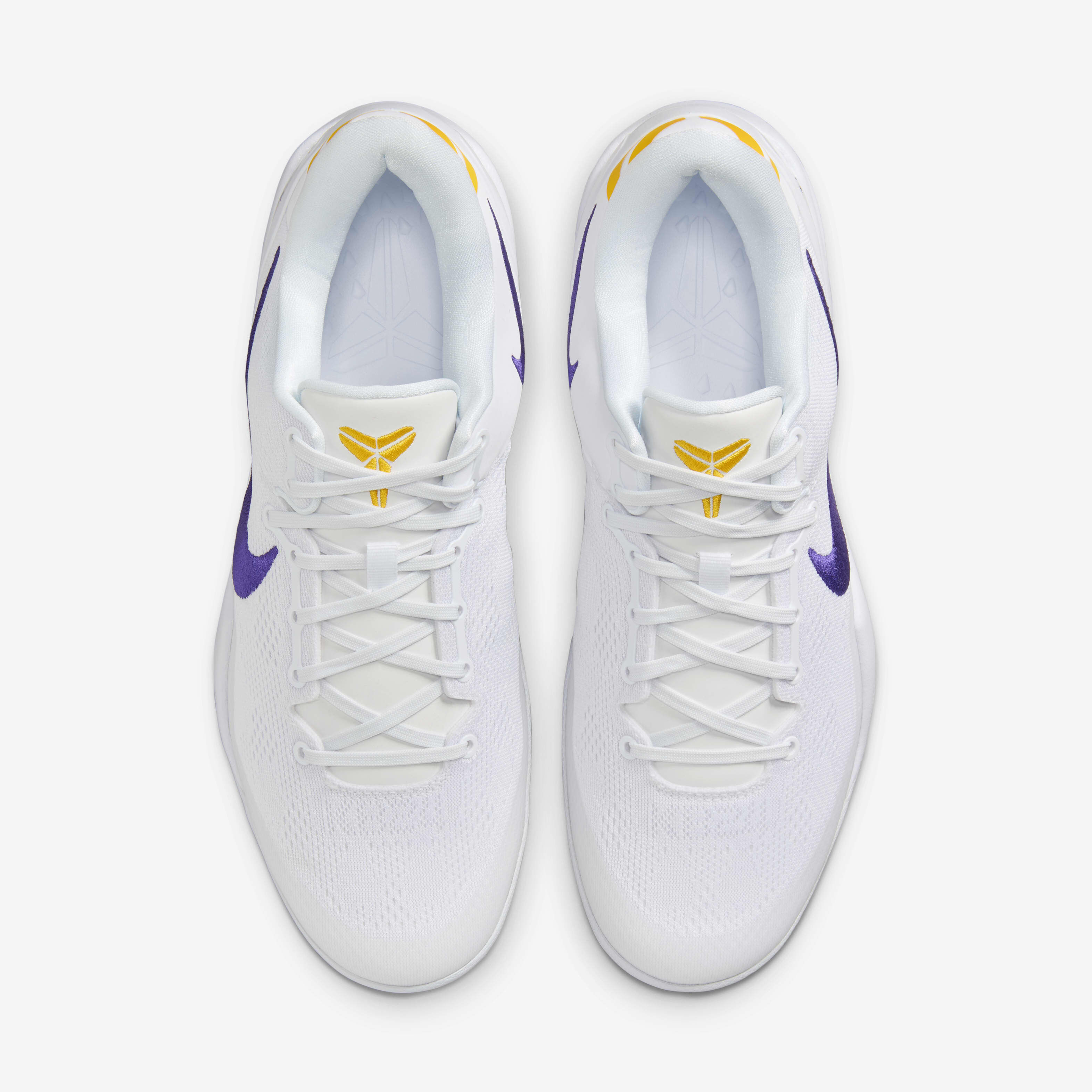 Buy Kobe VIII Protro Basketball Shoes White University Gold Court Purple Nike Saudi Official