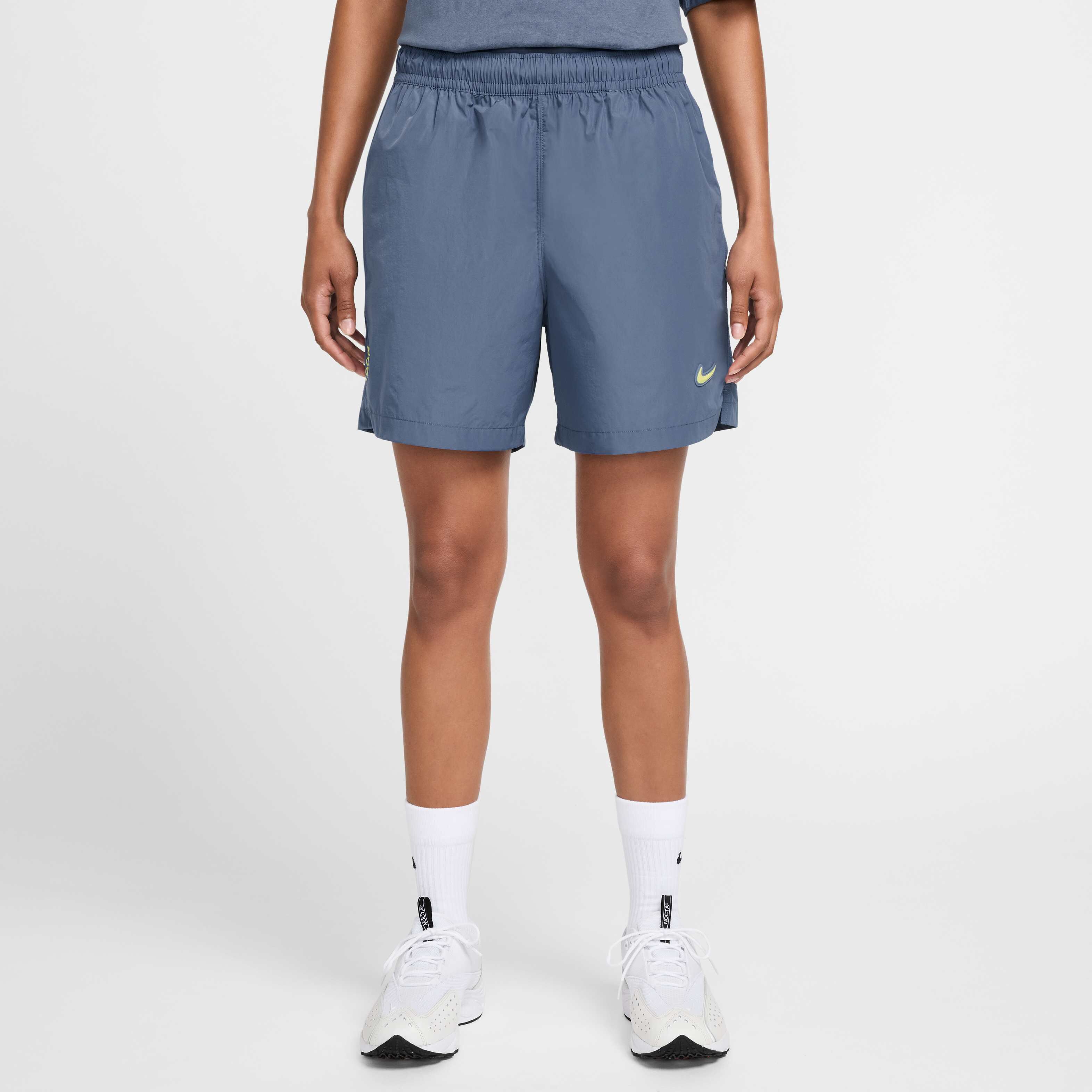 Buy NOCTA Cardinal Nylon Shorts - Diffused Blue/Black/Citron