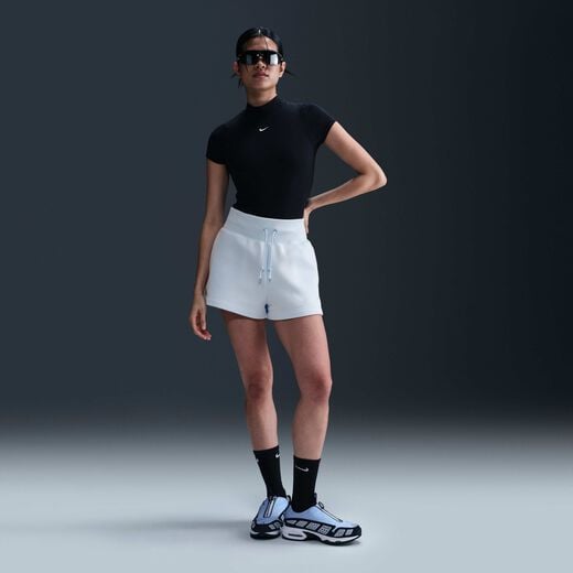 Shorts-Nike, Nike Sportswear Phoenix Fleece, Women's High-Waisted Loose Shorts