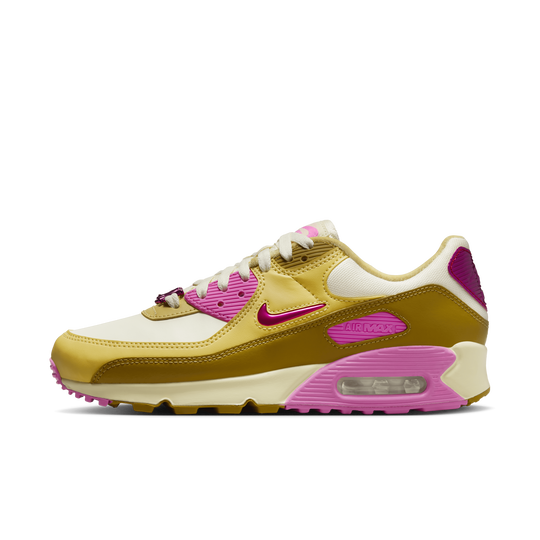 Nike air top max transparent gold