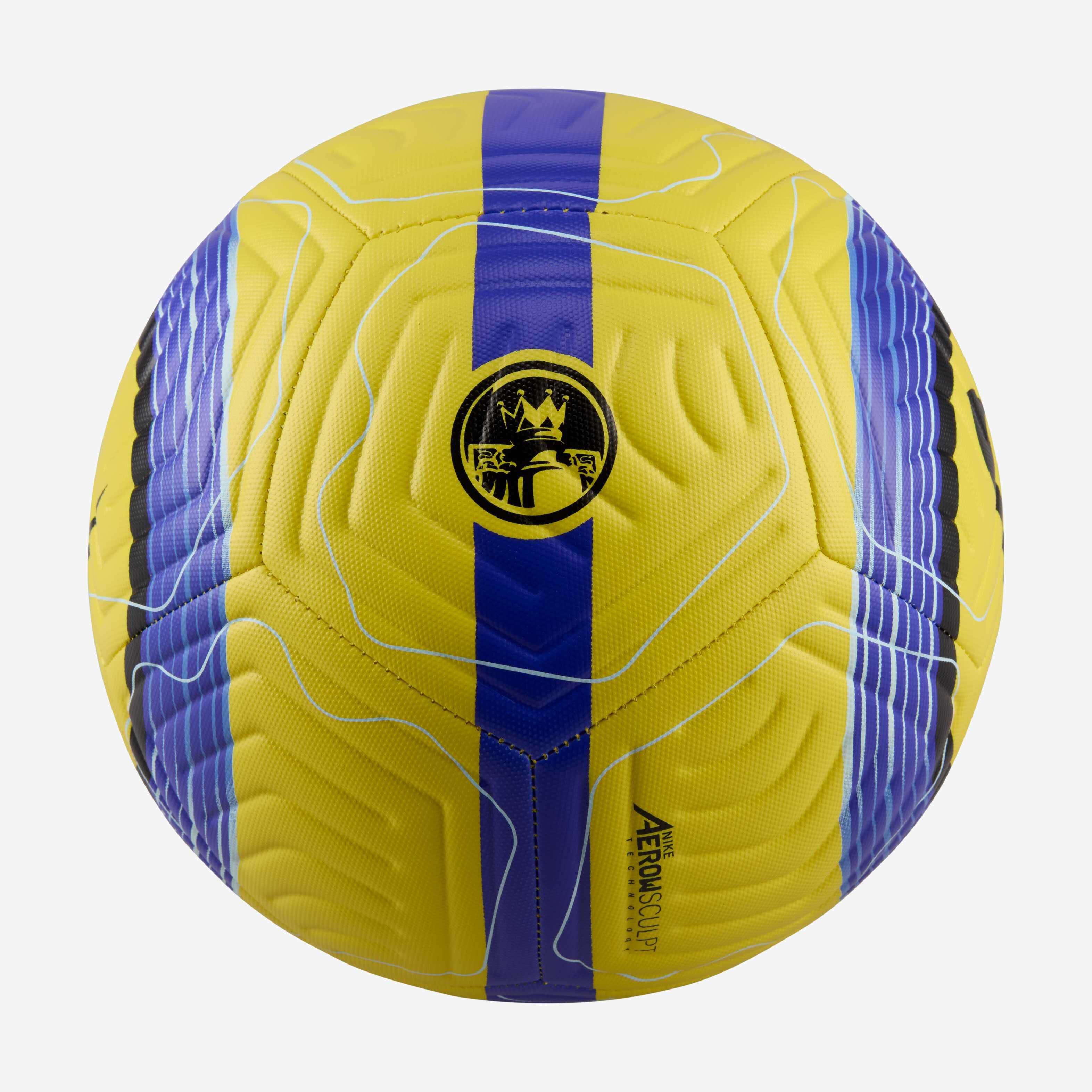 Nike Premier League サッカーボール Amazon.com : NIKE Football Pl Nk Flight - Fa24, Yellow/Disco