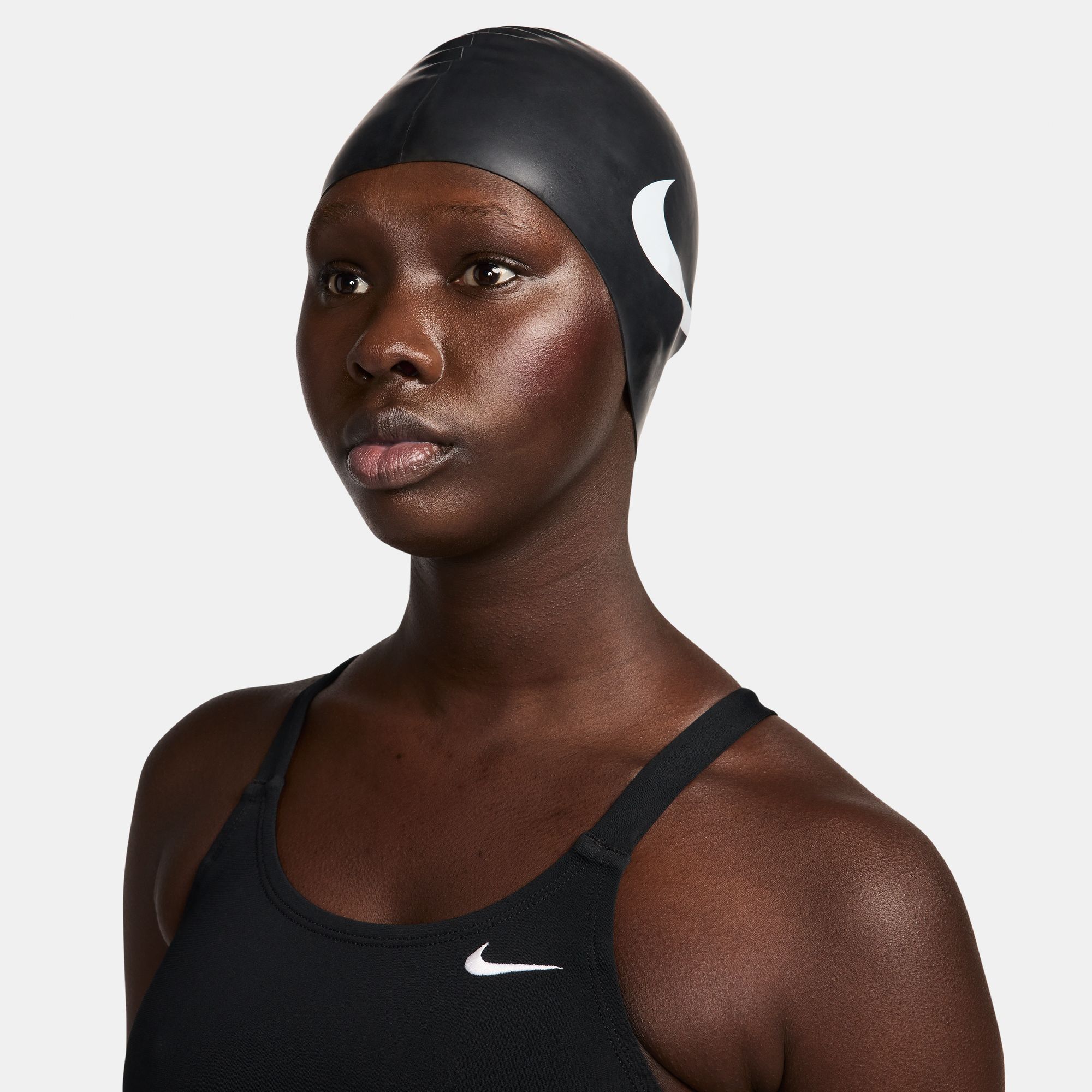Buy Nike Swim Big Swoosh Swim Cap Nike Saudi Official