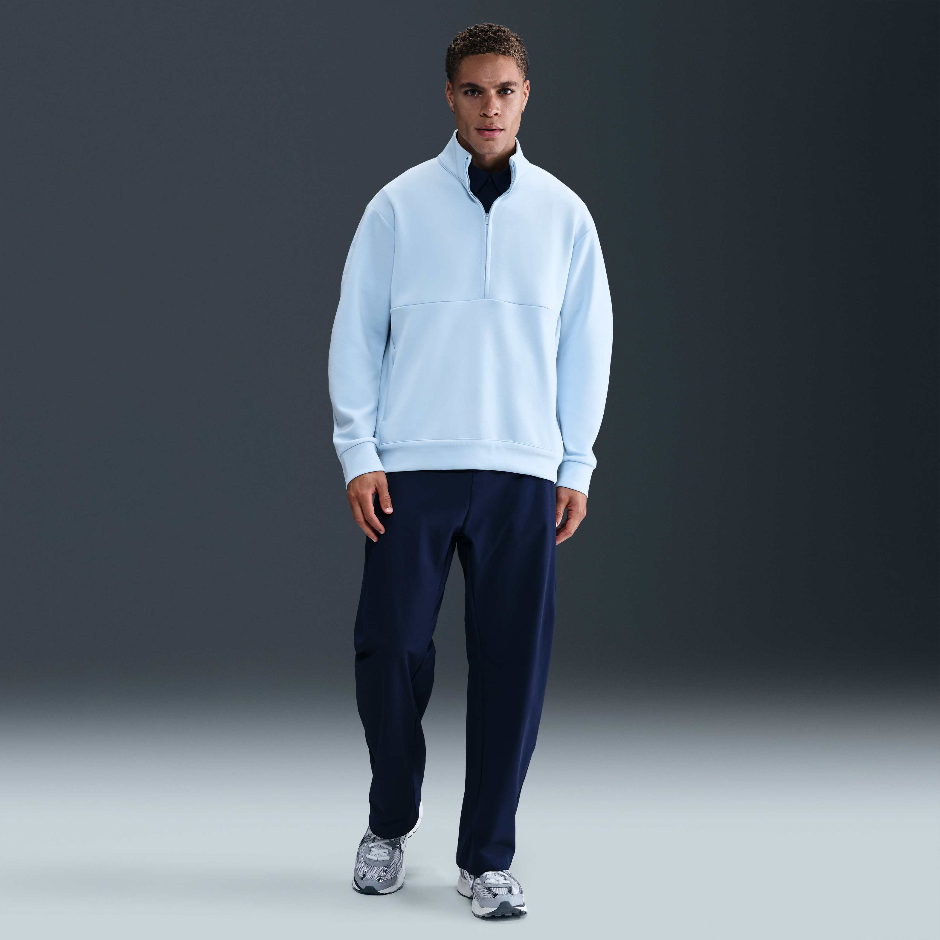 Buy Nike 24.7 ImpossiblySoft Men's Dri-FIT 1/2-Zip Top - Celestine