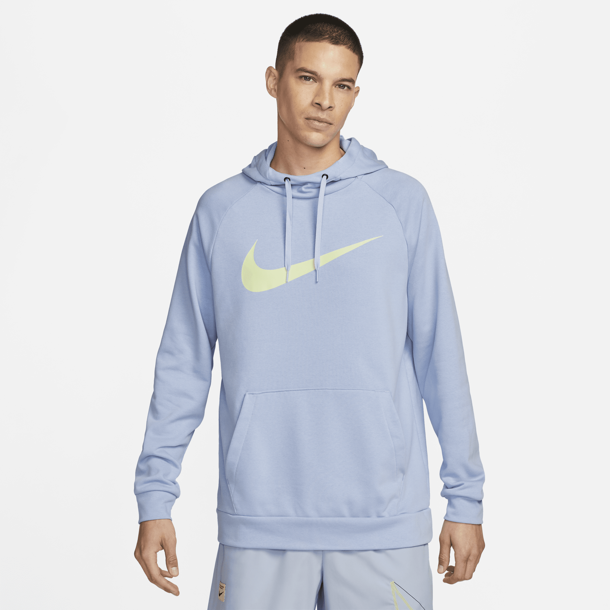 Blue nike shop dri fit hoodie