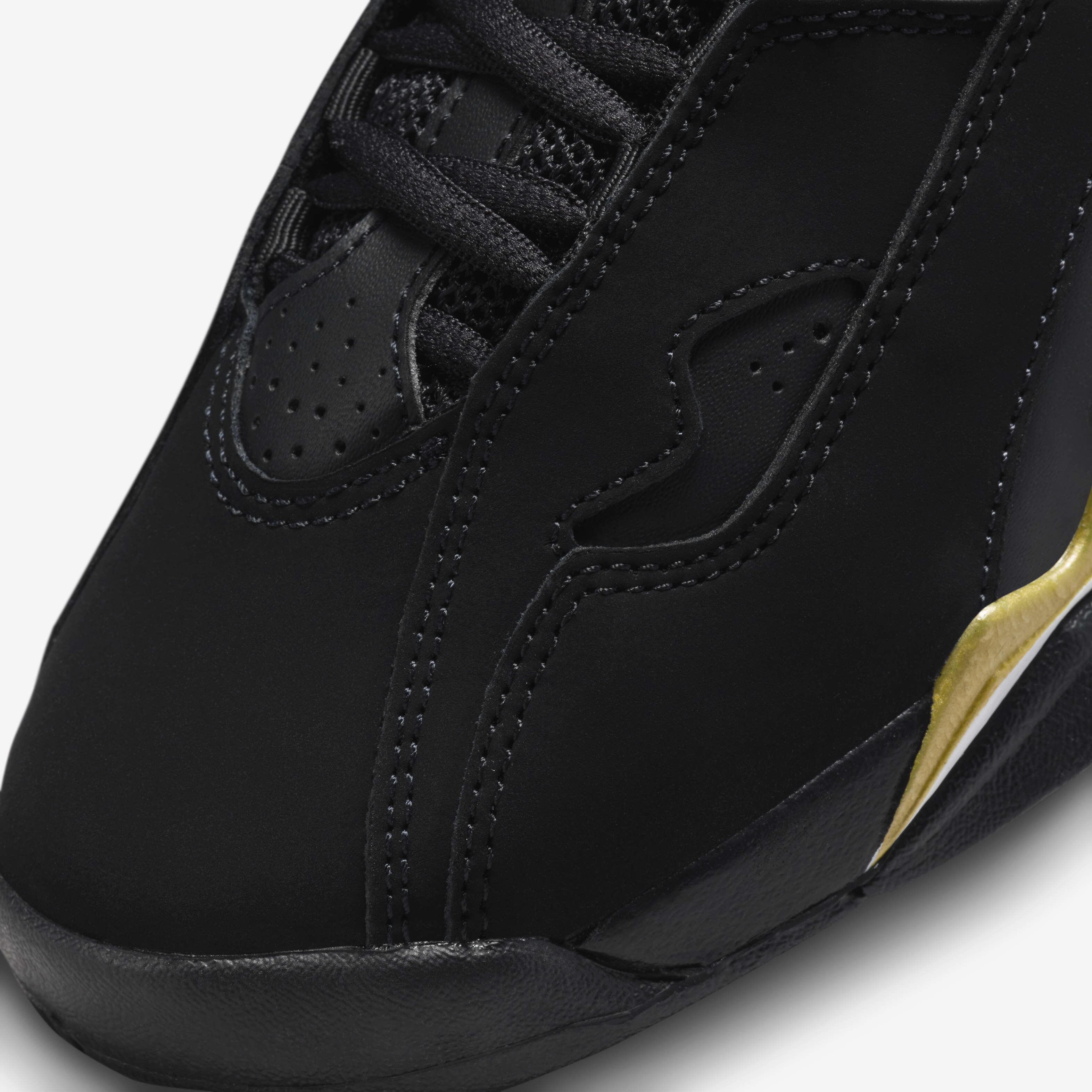 Buy Jordan True Flight Older Kids Shoes Black Metallic Gold White Nike Saudi Official