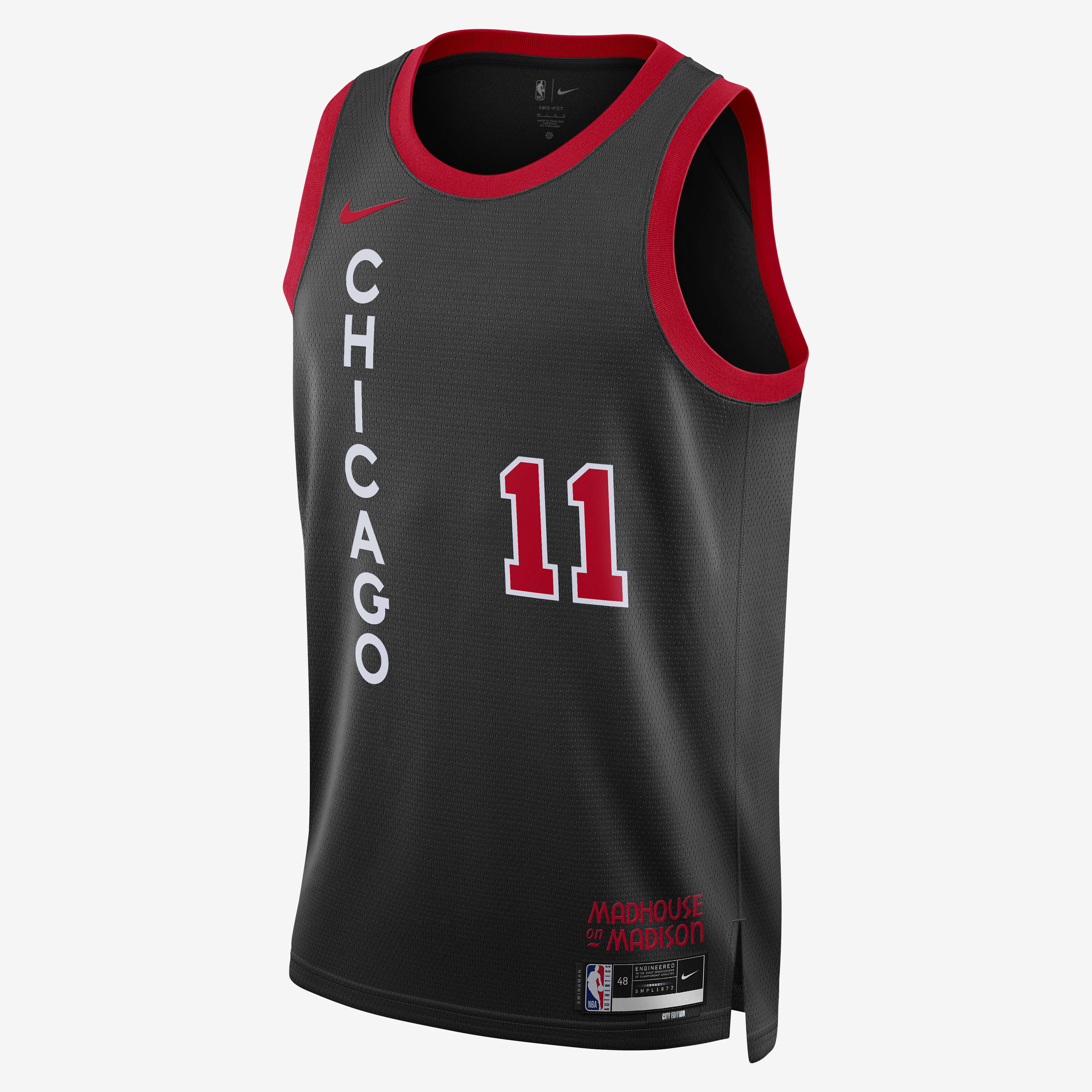 Buy DeMar DeRozan Chicago Bulls City Edition 2023 24 Men s Nike Dri FIT NBA Swingman Jersey Black University Red Nike Saudi Official