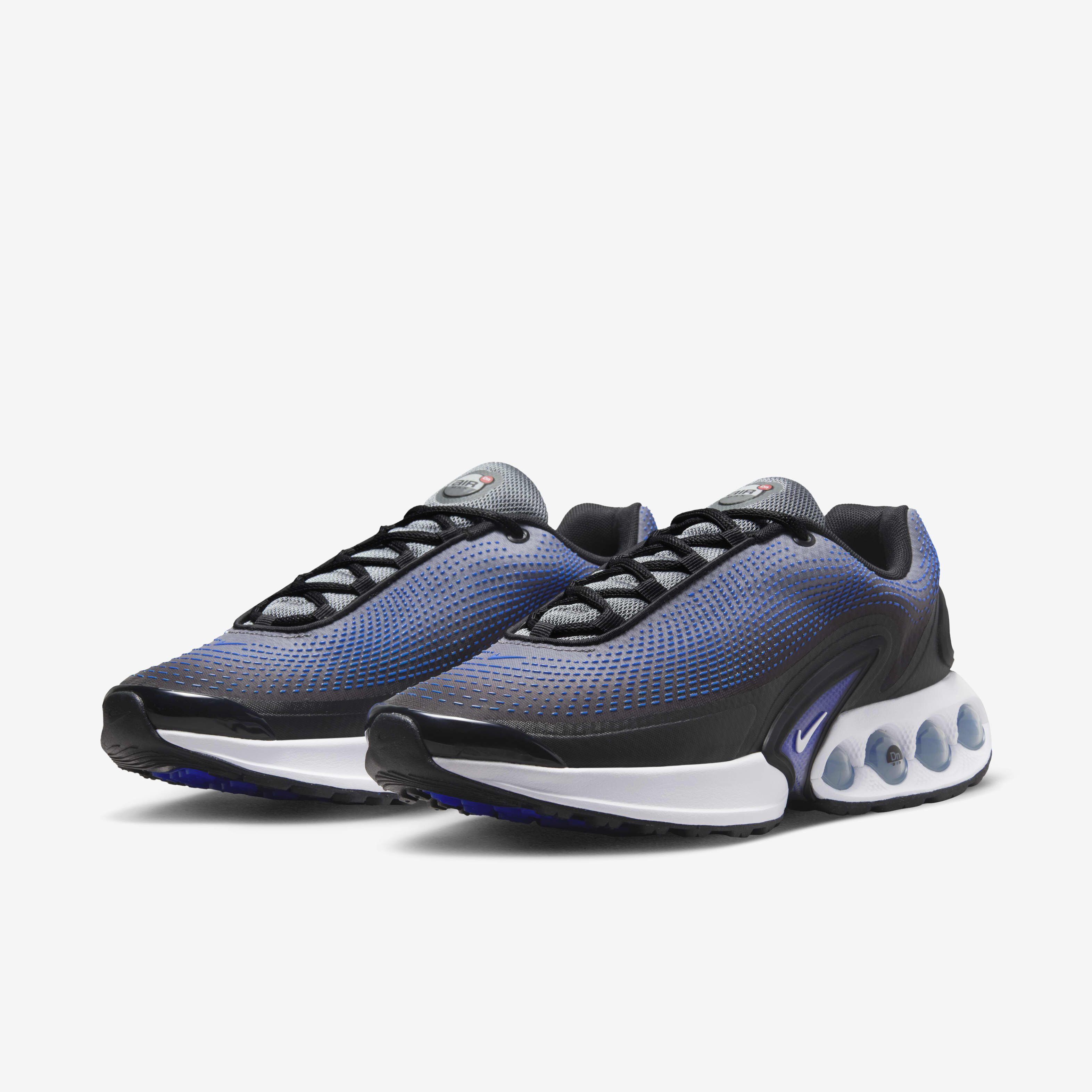Buy Nike Air Max DN Shoes Black Light Smoke Grey Racer Blue White Nike Saudi Official
