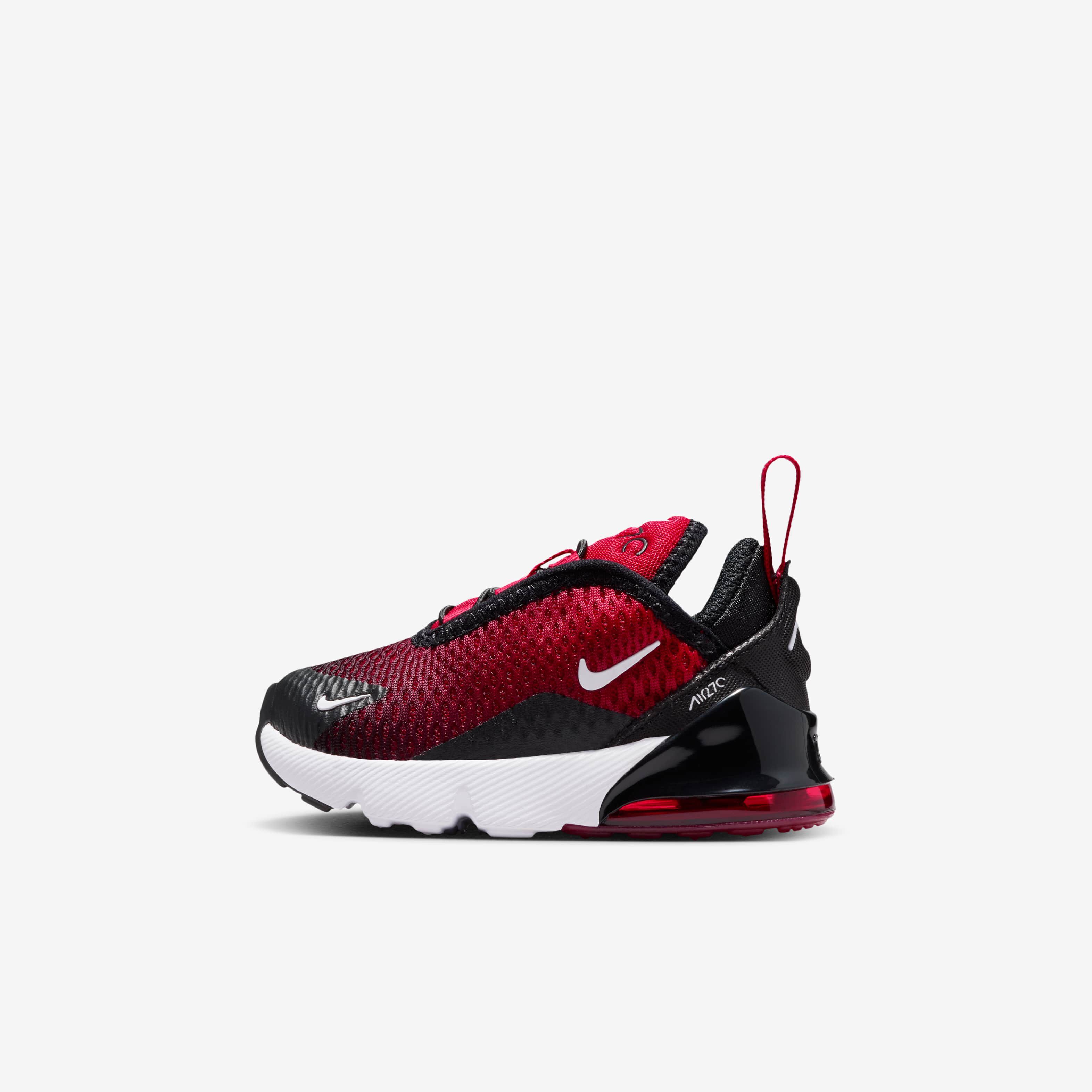 nike air max 270 black university red