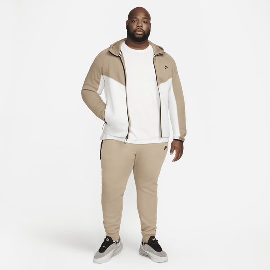 Nike tech deals fleece windrunner beige