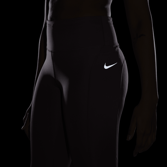 Shop Fast Women s Mid Rise Crop Running Leggings Nike KSA