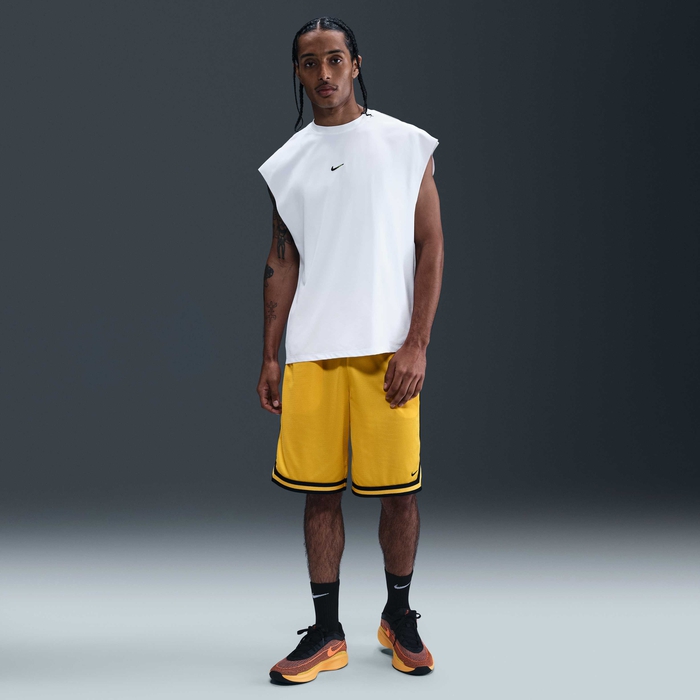 Dri 193 Buy Nike Men's Dri-FIT Sleeveless Basketball Top - White/Black @ Nike Saudi