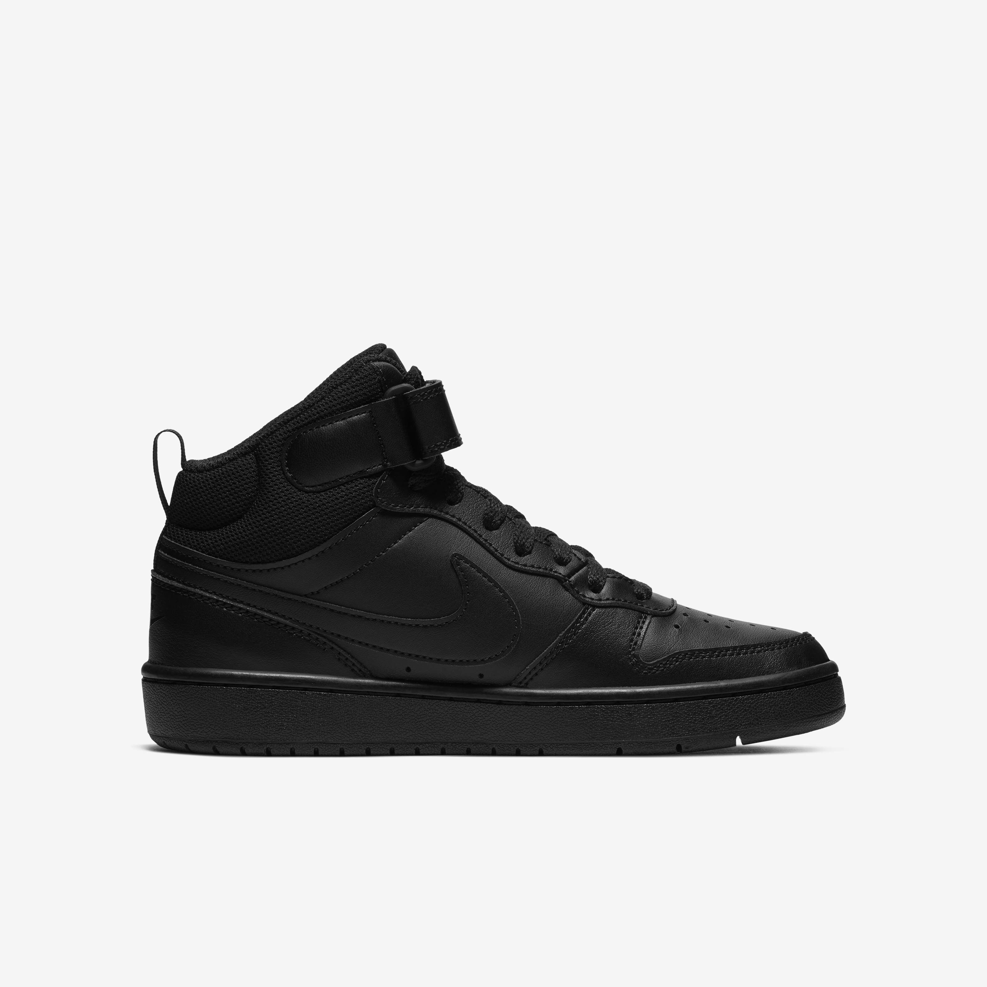 Nike black court shoes store